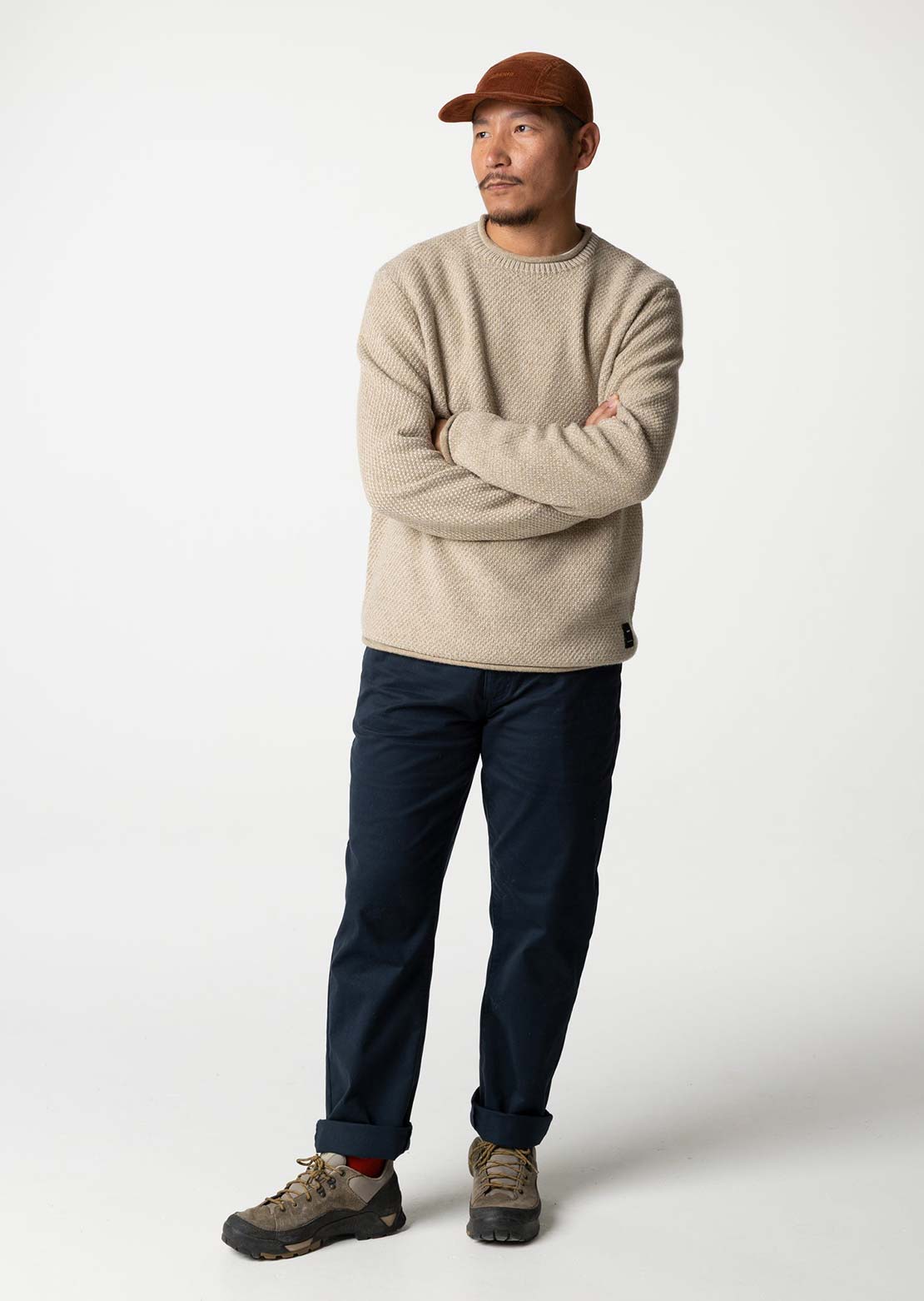 Finisterre Men's Barents Jumper Oatmeal