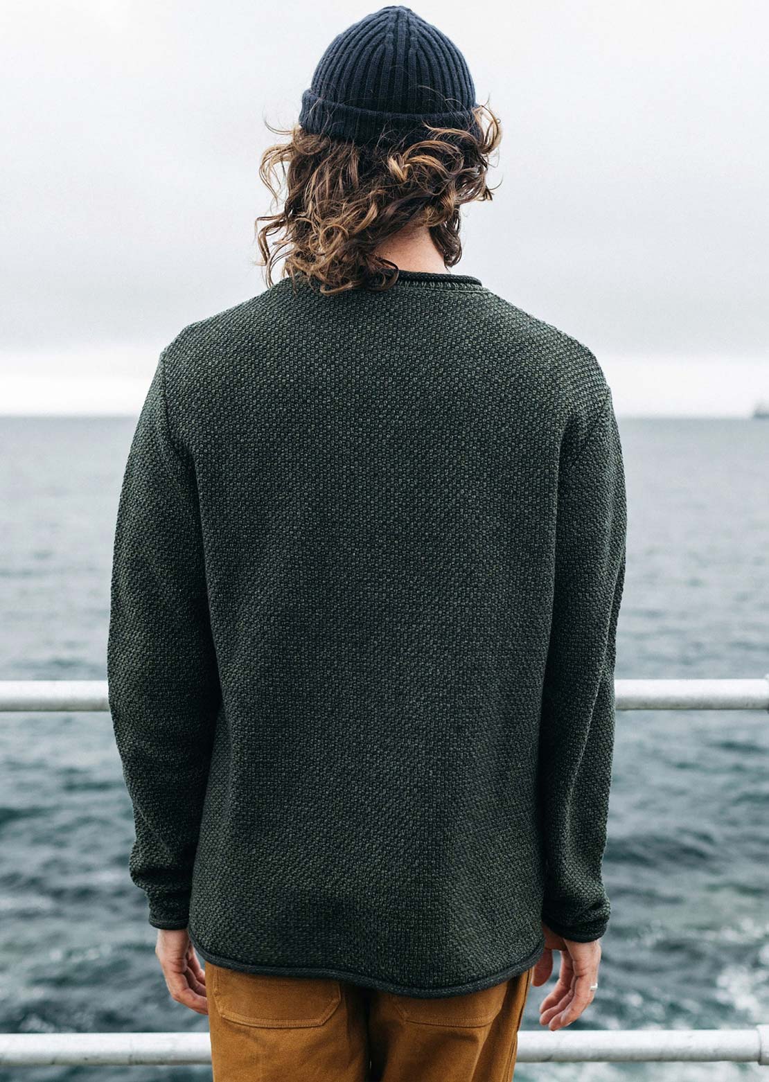 Finisterre Men's Barents Jumper Olive