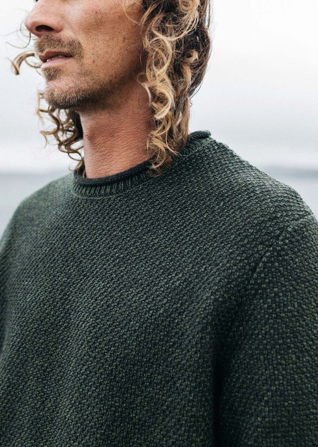 Finisterre Men's Barents Jumper Olive