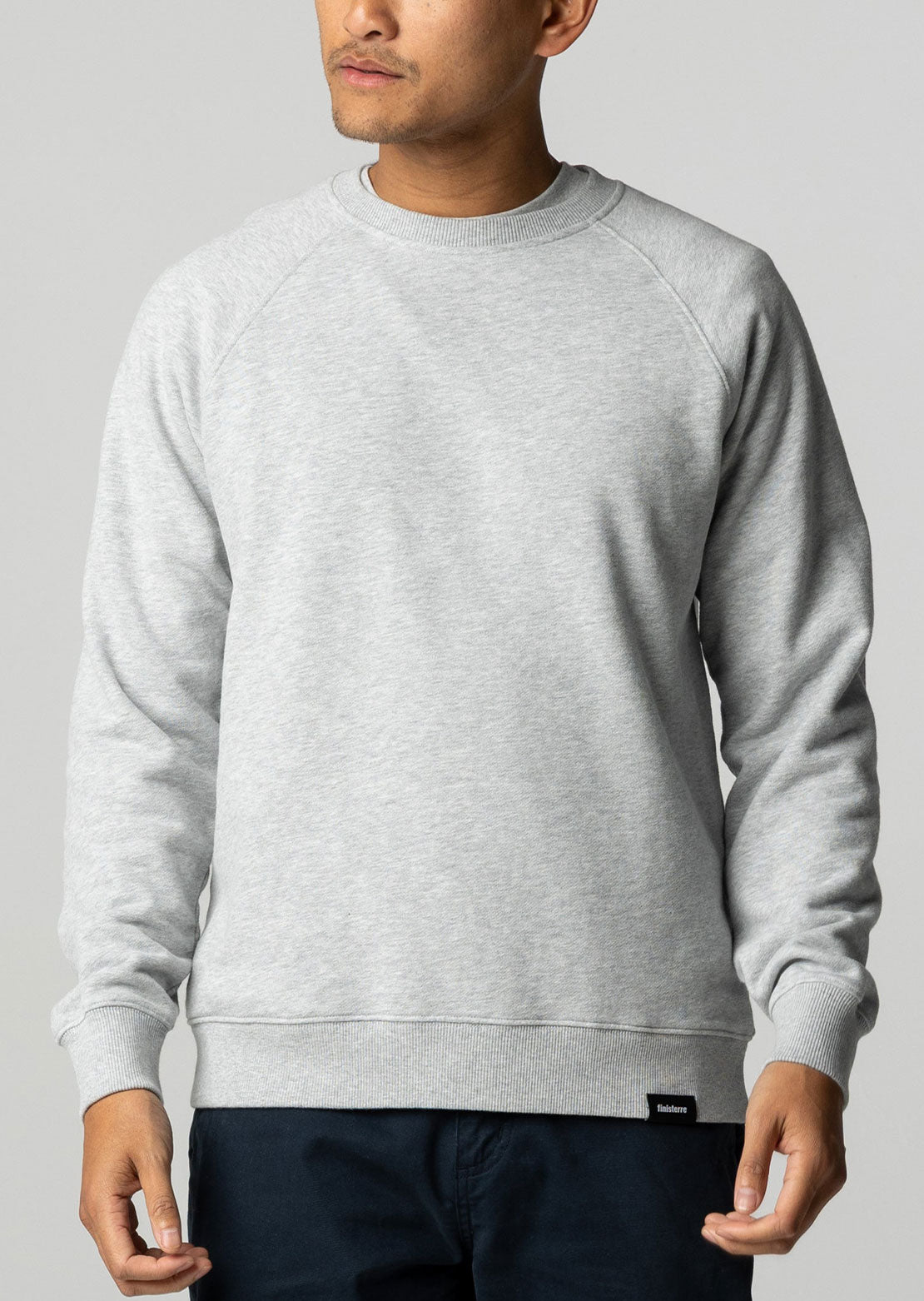 Finisterre Men's Coho Sweatshirt Grey Marl