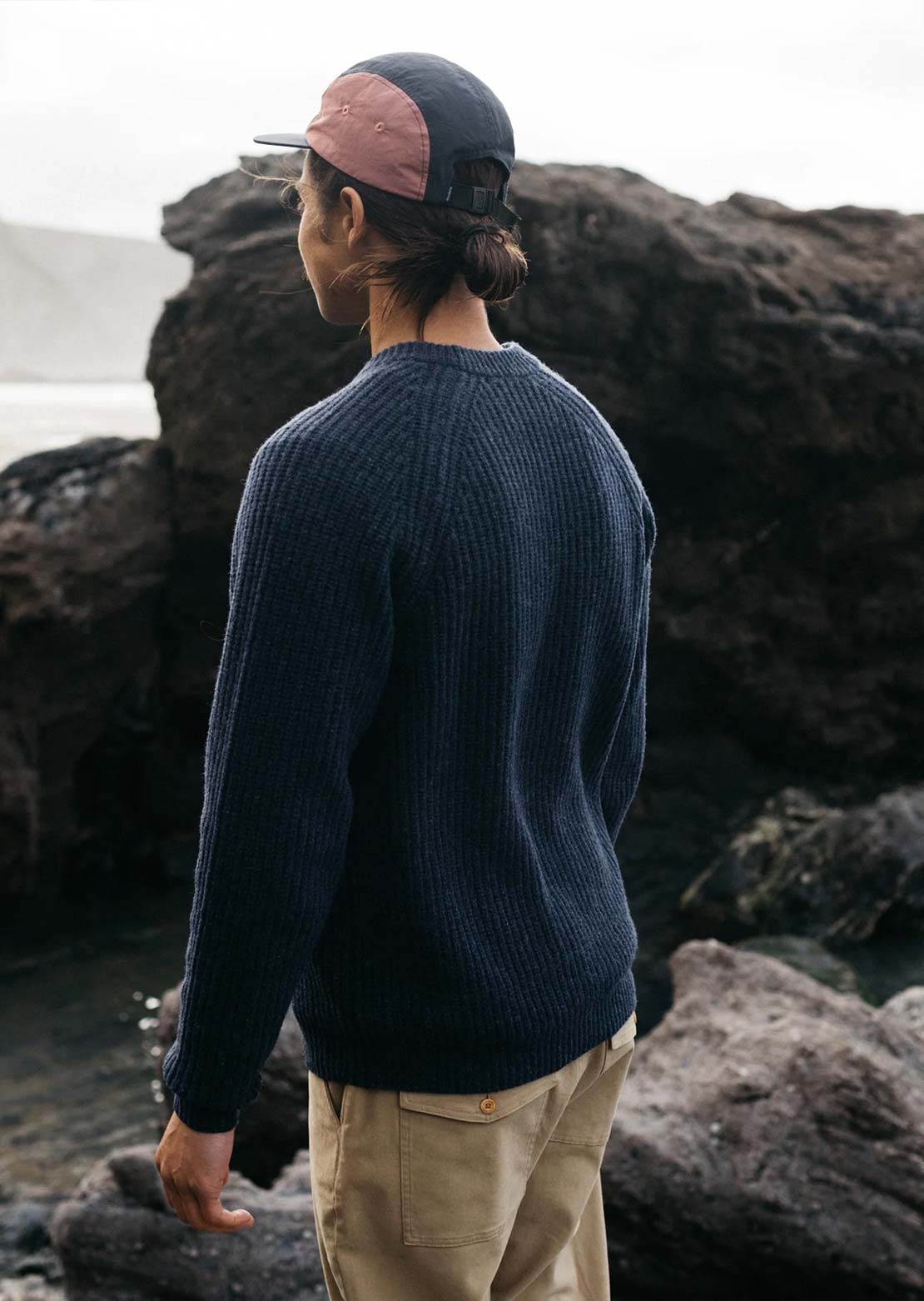 Finisterre Men's Mora Jumper Navy