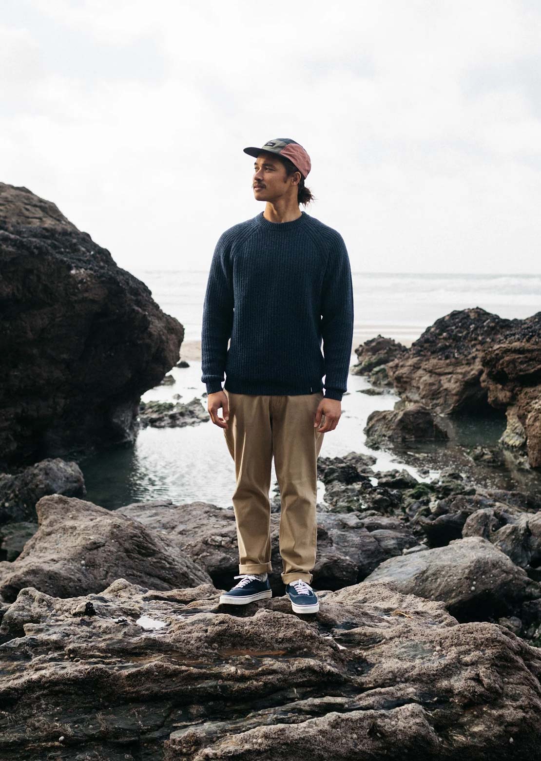 Finisterre Men's Mora Jumper Navy