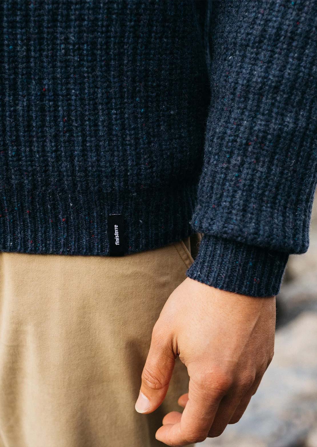 Finisterre Men's Mora Jumper Navy