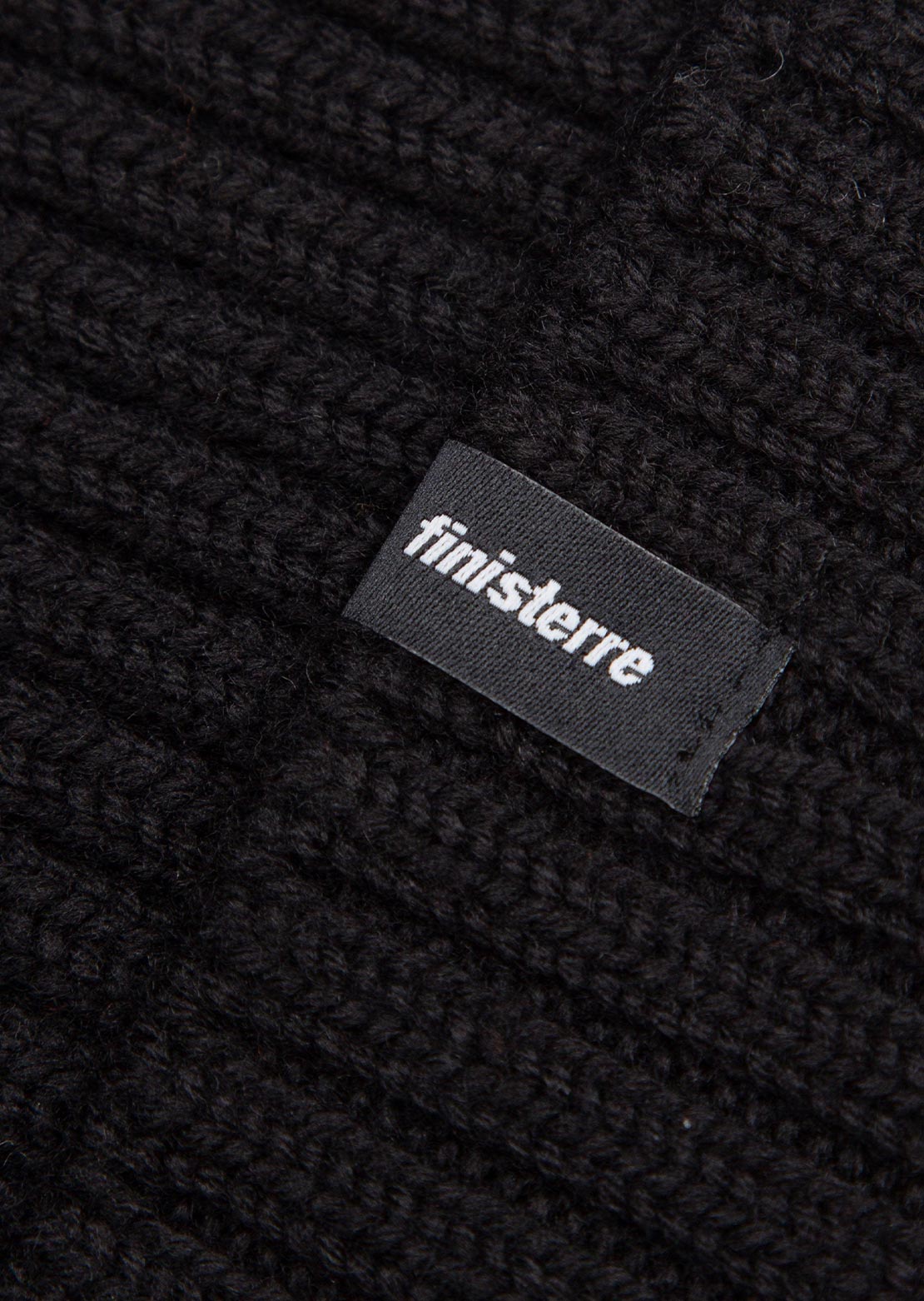 Finisterre Unisex Fisherman Beanie Black