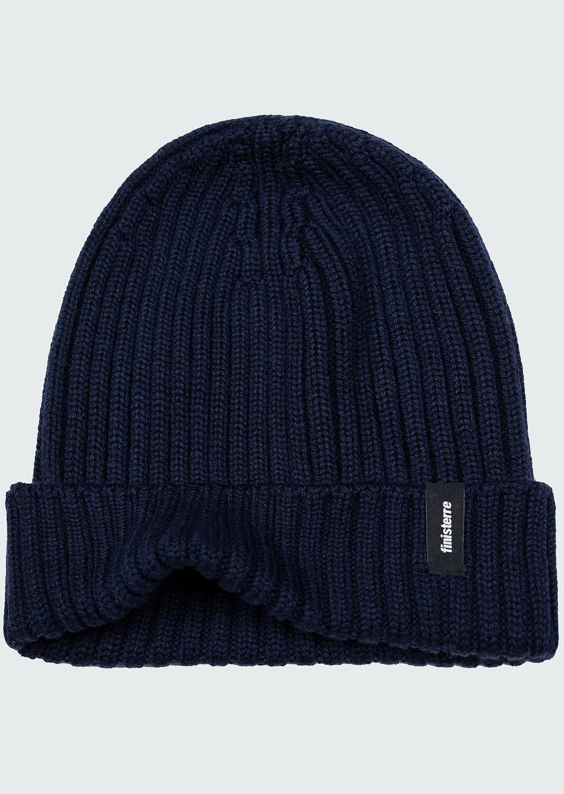 Finisterre Unisex Fisherman Beanie Navy