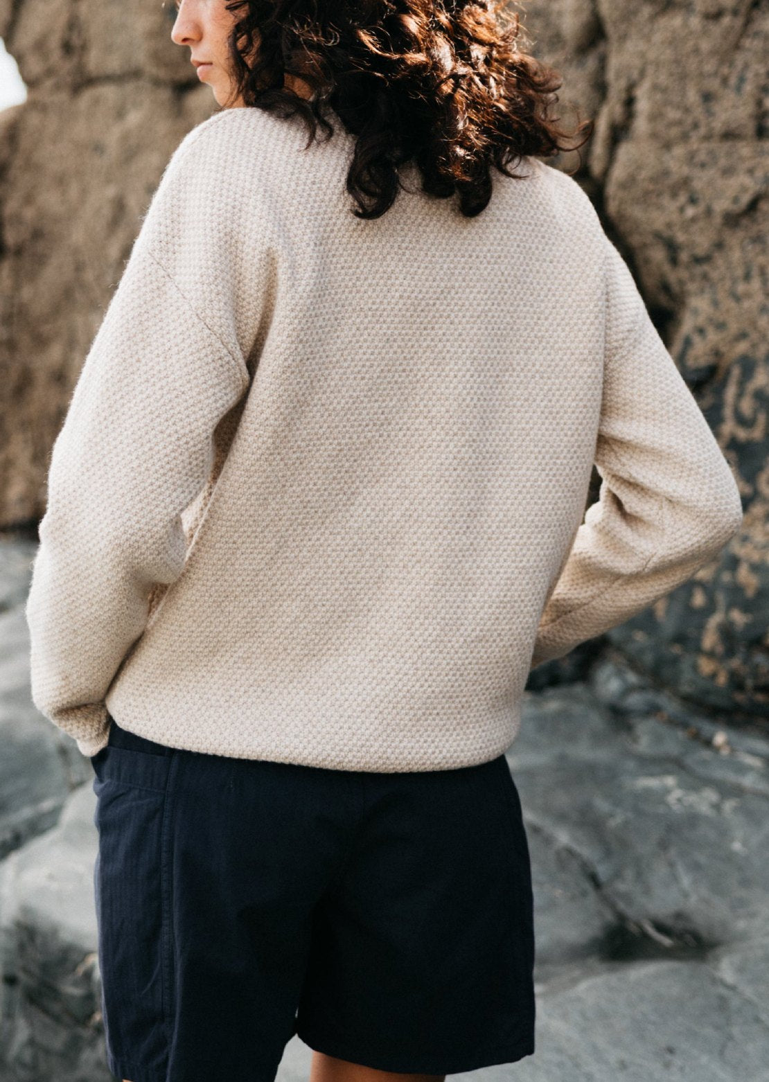 Finisterre Women's Barents Jumper Oatmeal