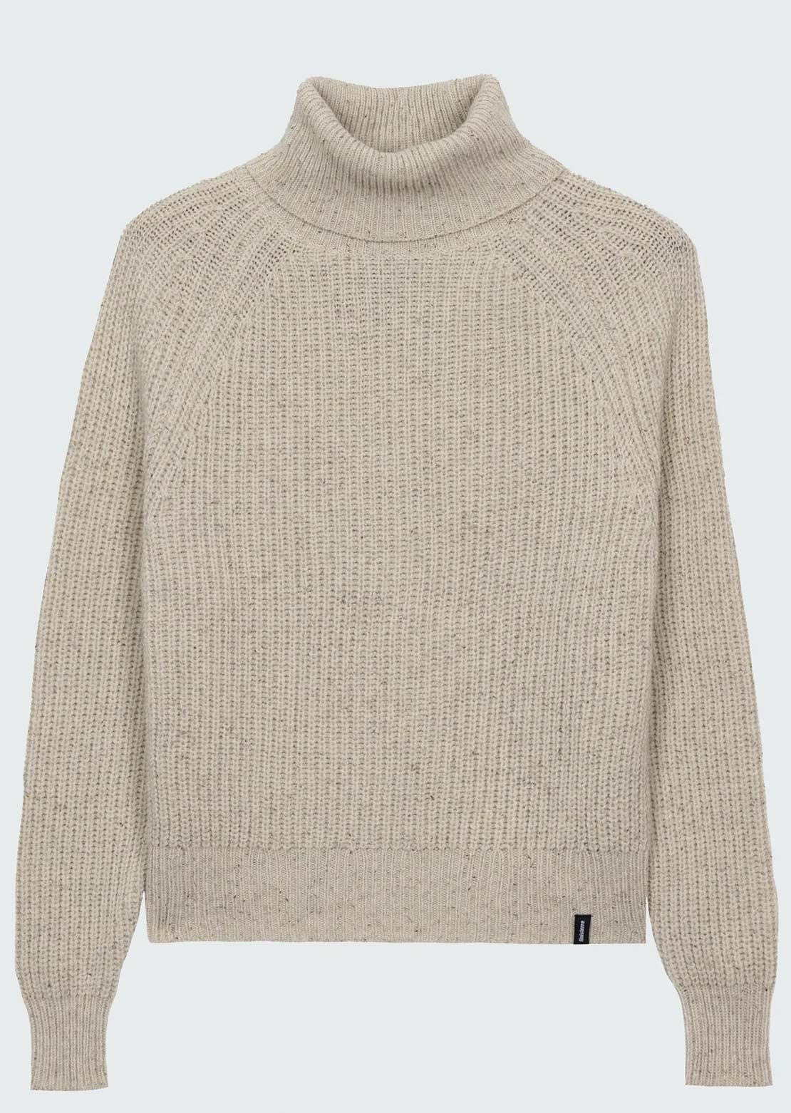 Finisterre Women's Mora Roll Neck Ecru