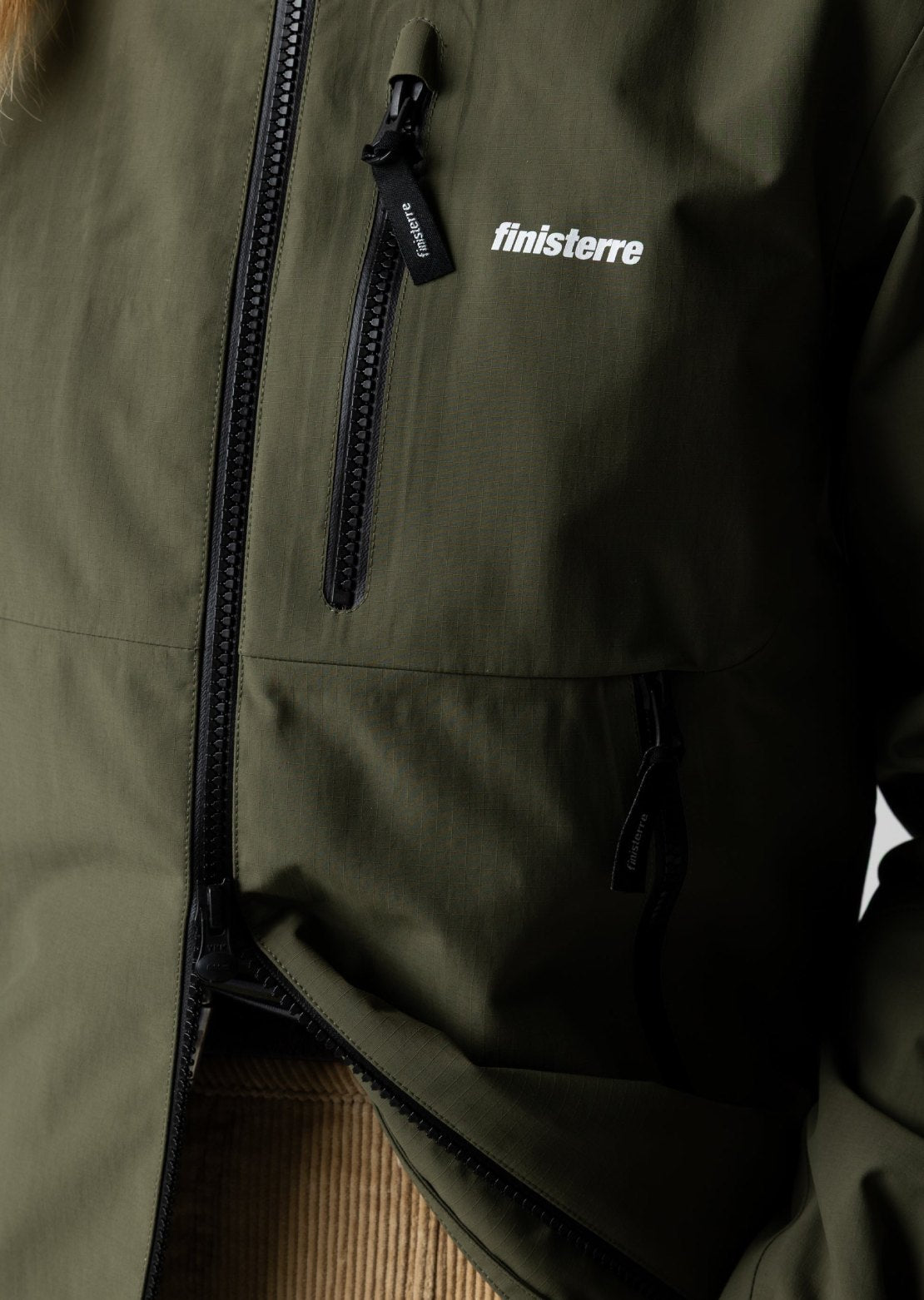 Finisterre Women's Stormbird Jacket Olive