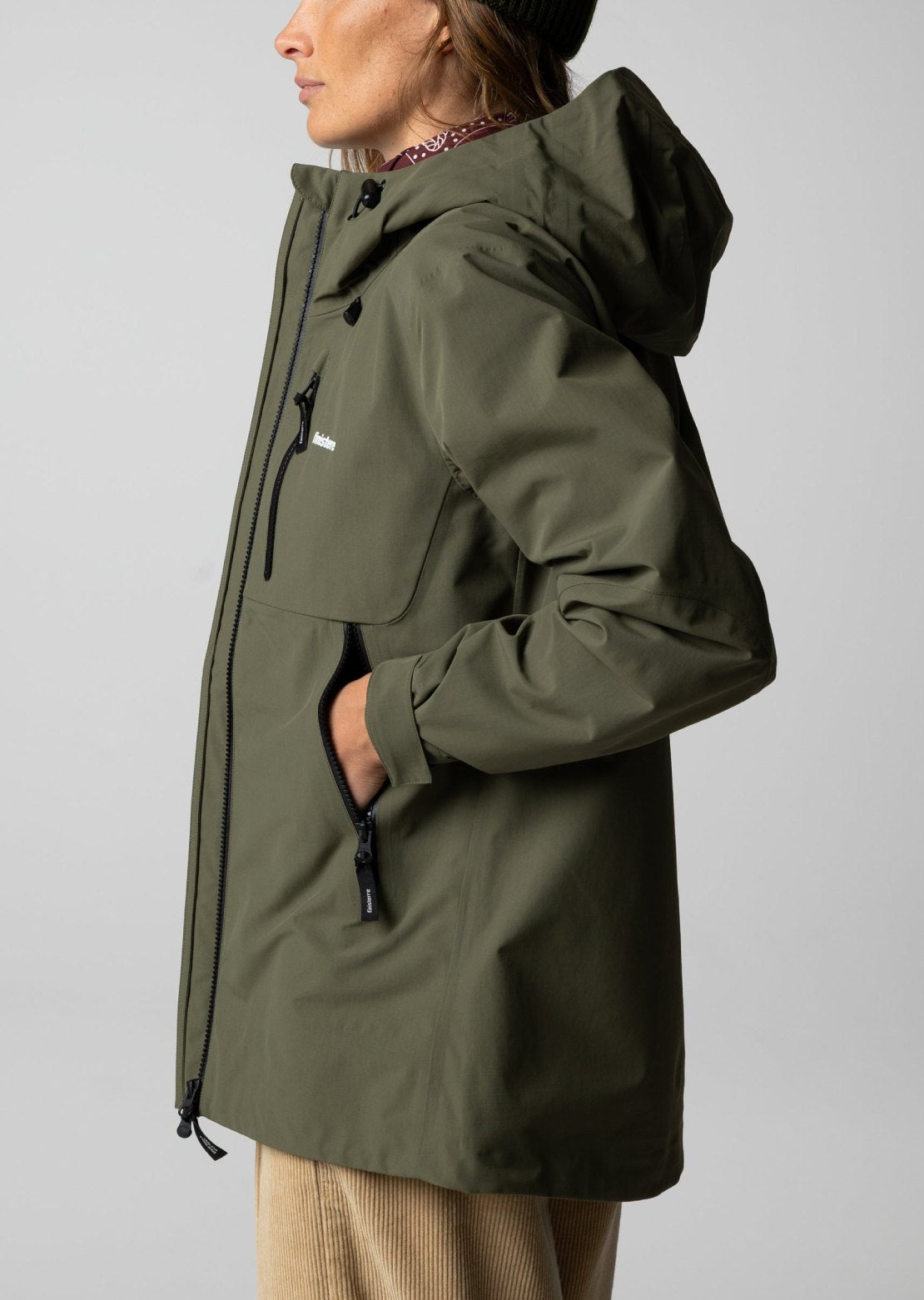 Finisterre Women's Stormbird Jacket Olive