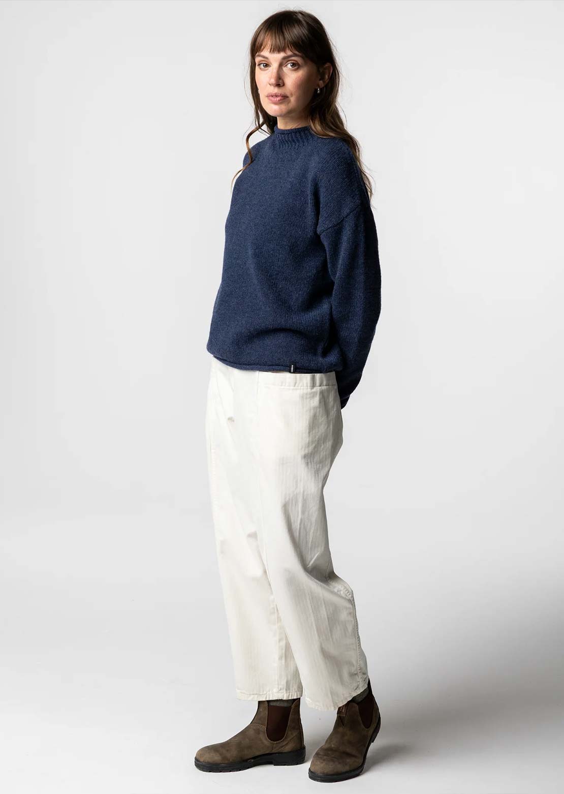 Finisterre Women's Taran Jumper Deep Blue