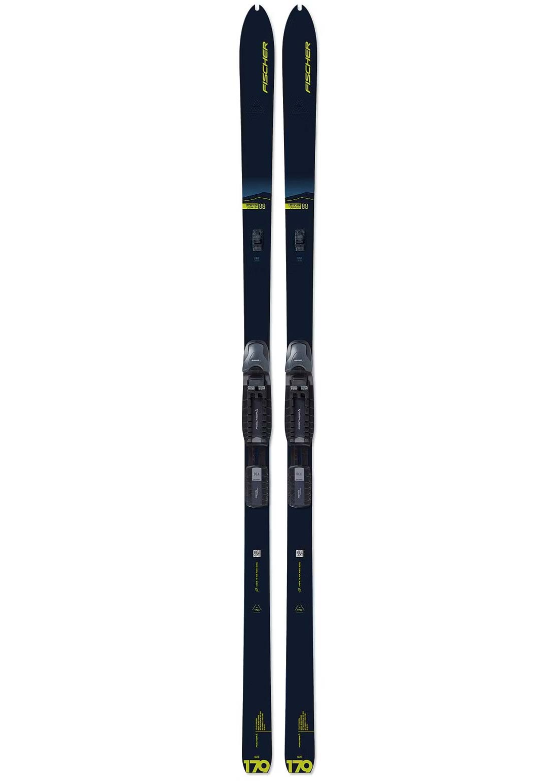 Fischer Unisex Excursion 88 Crown/Dual-Skin Xtralite Ski