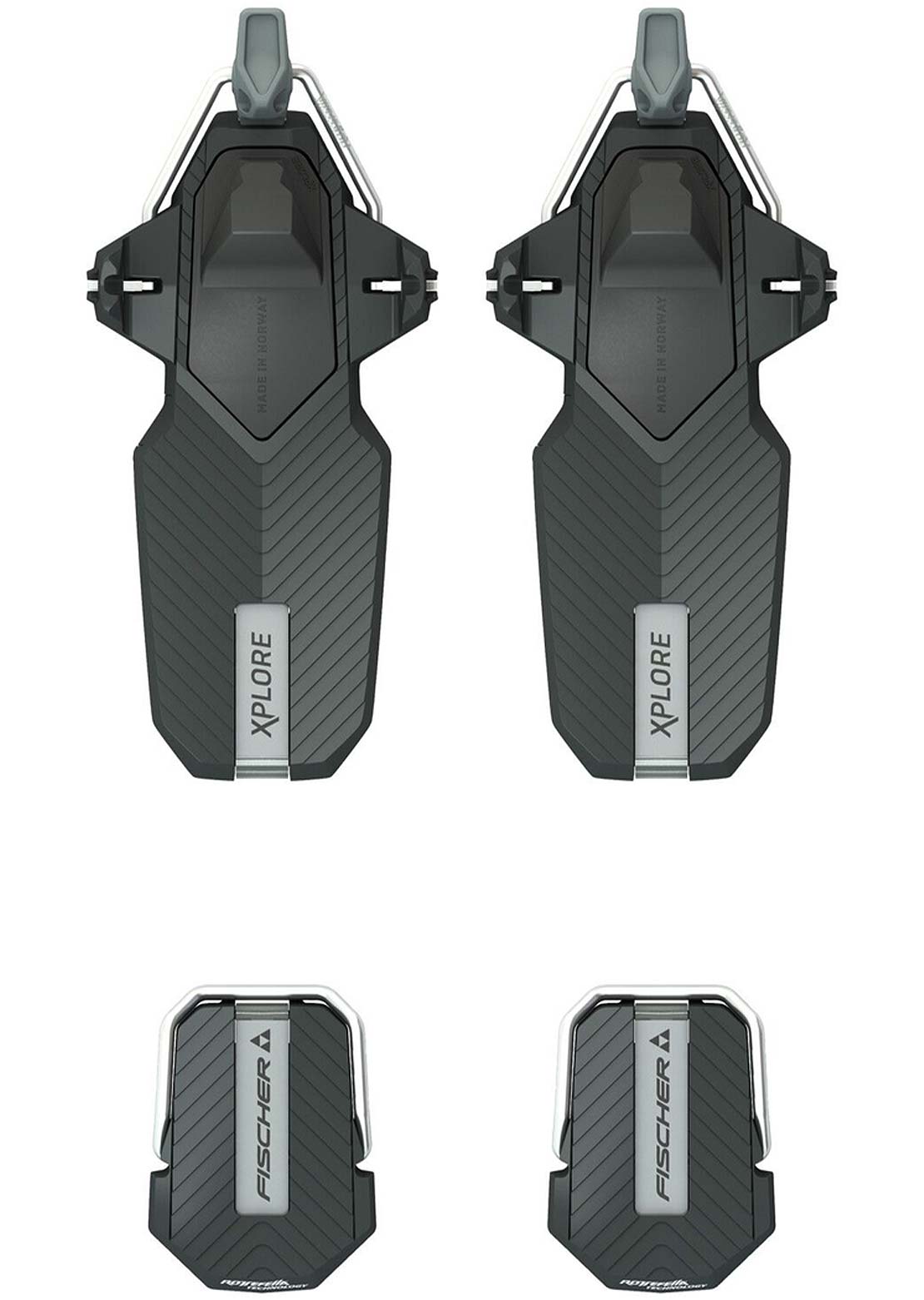 Fischer Xplore BC Offtrack Spring Pin Bindings Black/Grey