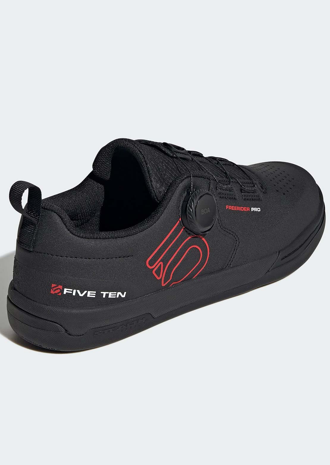 Five Ten Men's Freerider Pro Boa Mountain Bike Shoes Core Black/Red/Ftwr White