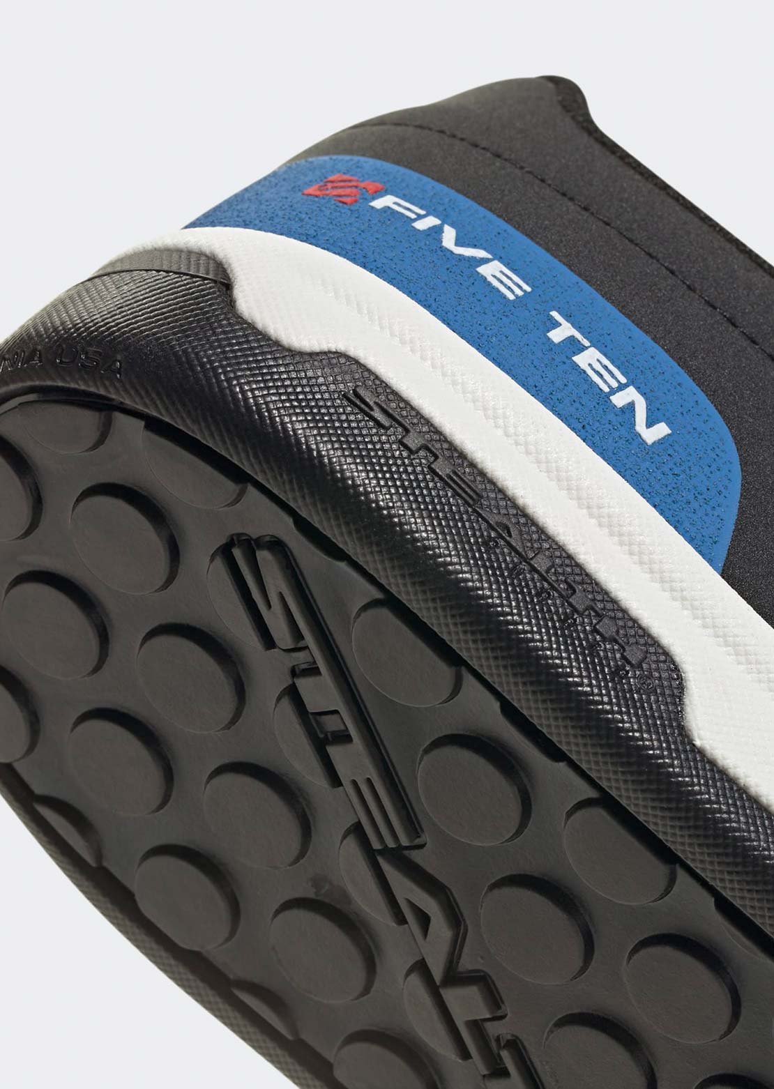 Five Ten Men's Freerider Pro Mountain Bike Shoes Core Black/Pure Orange/Ray Blue