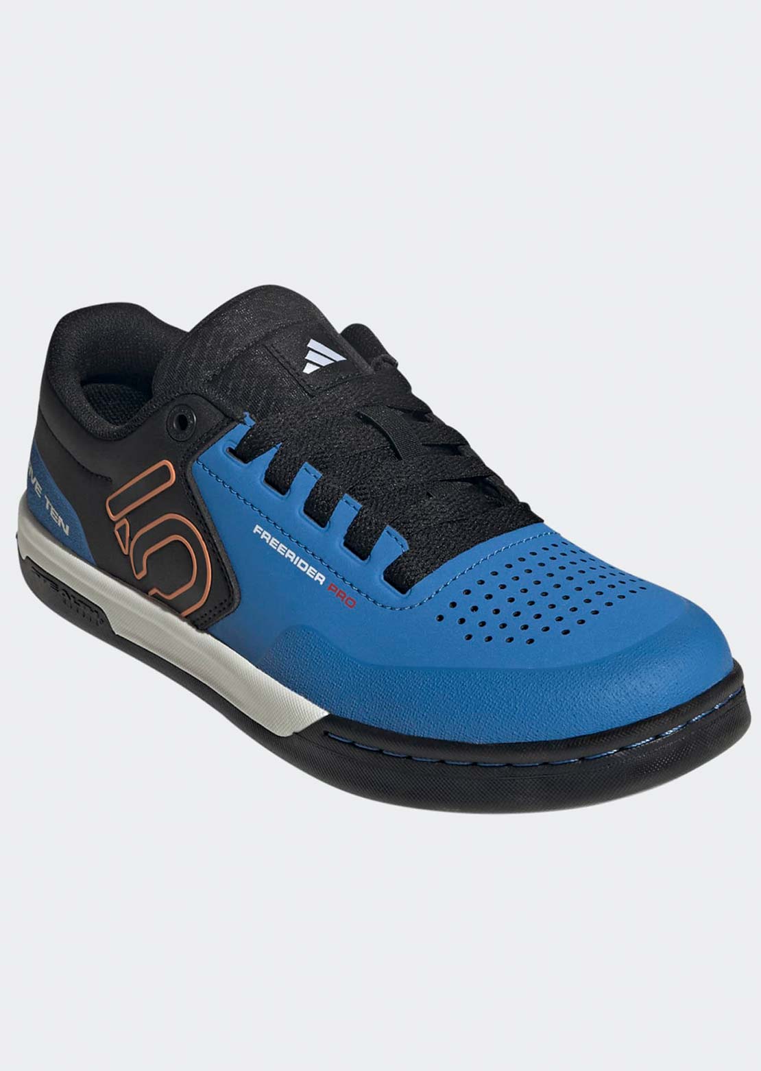 Five Ten Men's Freerider Pro Mountain Bike Shoes Core Black/Pure Orange/Ray Blue
