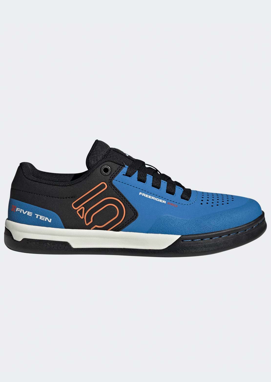 Five Ten Men's Freerider Pro Mountain Bike Shoes Core Black/Pure Orange/Ray Blue