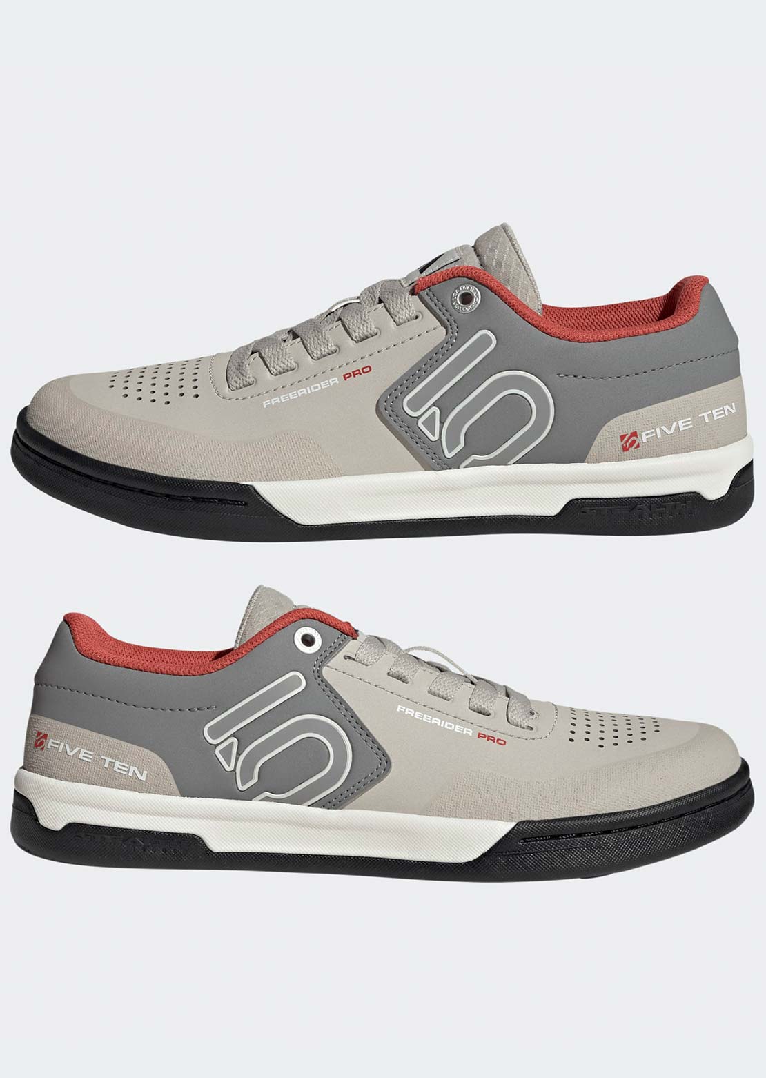 Five Ten Men's Freerider Pro Mountain Bike Shoes Alumina/Off White/Gray