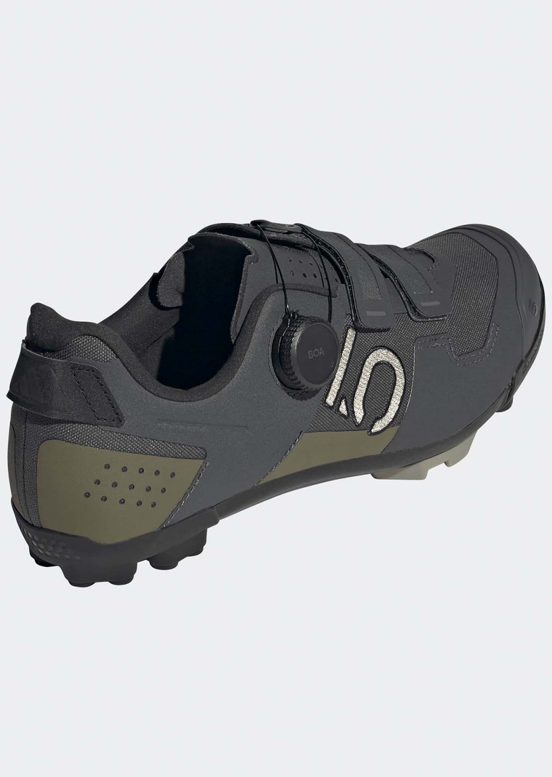 Five Ten Men's Kestrel Boa Mountain Clipless Shoes Gray Six/Silver Pebble/Olive Strata