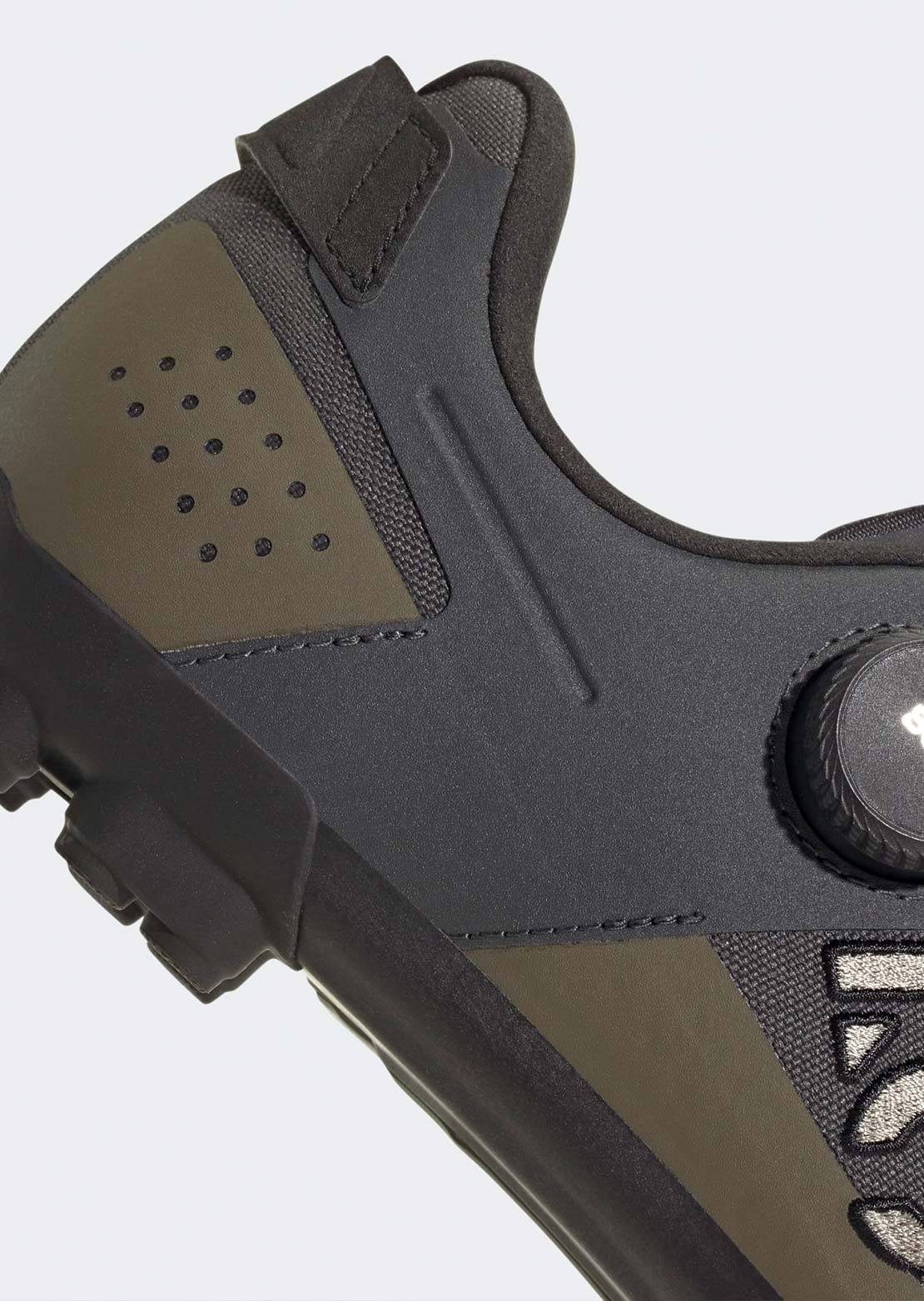 Five Ten Men's Kestrel Boa Mountain Clipless Shoes Gray Six/Silver Pebble/Olive Strata