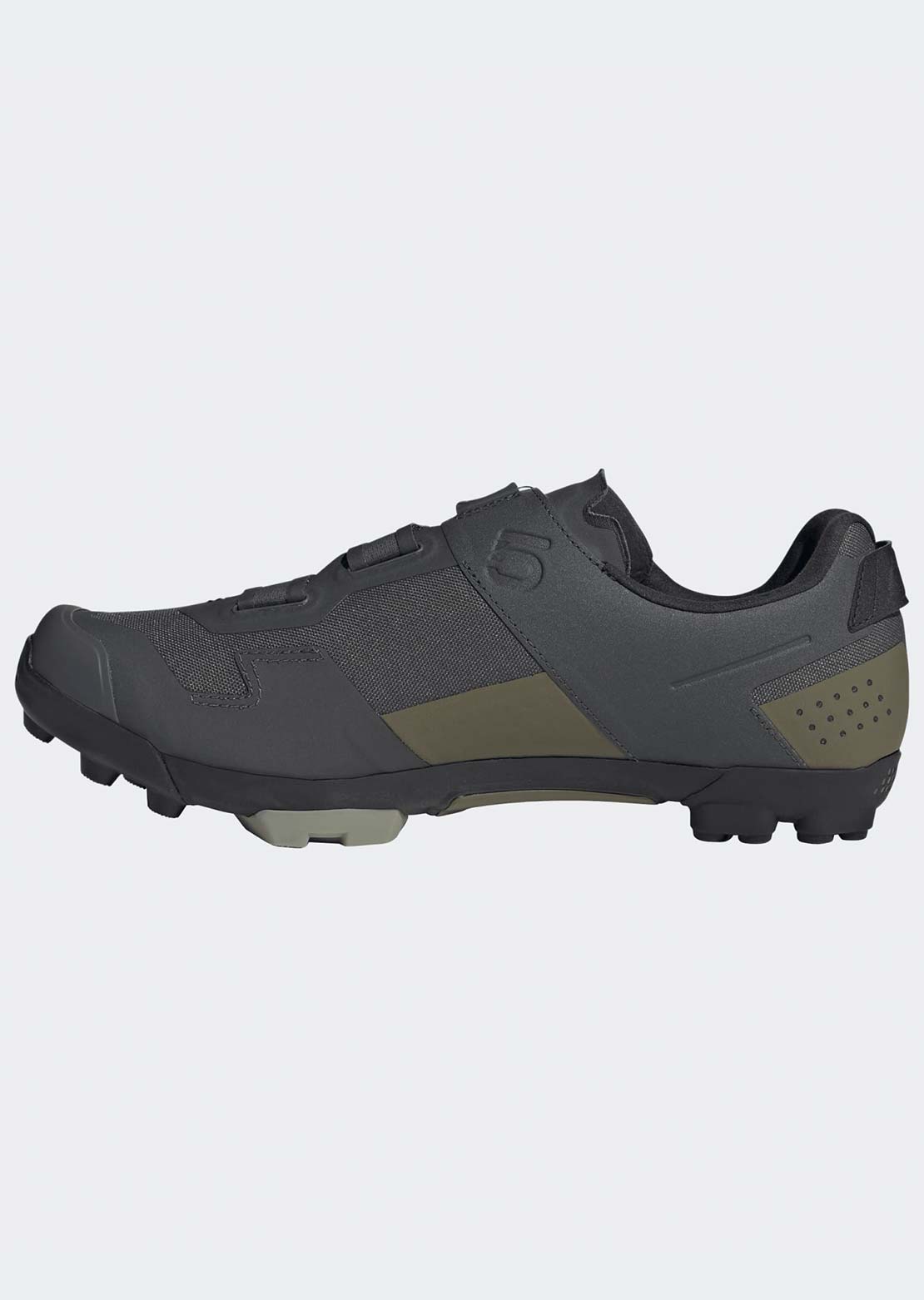 Five Ten Men's Kestrel Boa Mountain Clipless Shoes Gray Six/Silver Pebble/Olive Strata