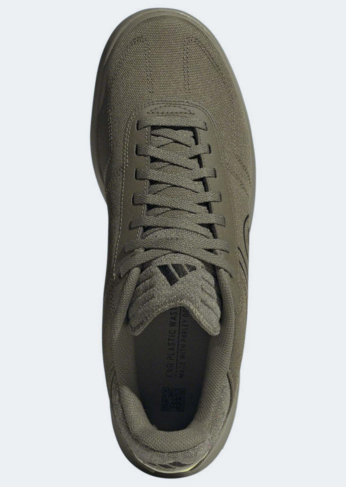 Five Ten Men's Sleuth Deluxe Canvas Flat Mountain Bike Shoes Focus Olive/Core Black/Orbit Green