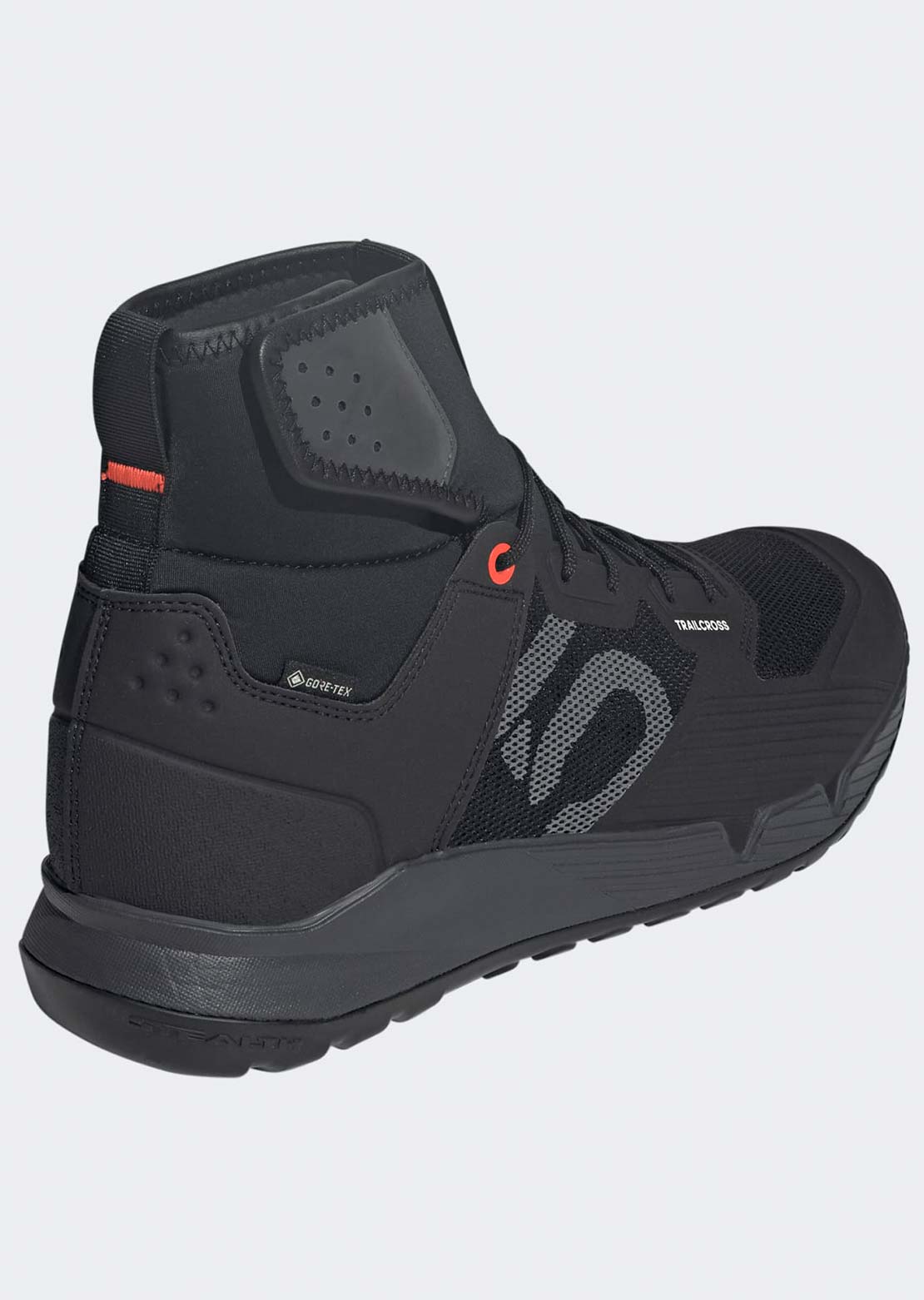 Five Ten Men's Trailcross GTX Mountain Bike Shoes Core Black/Grey/Solar Red
