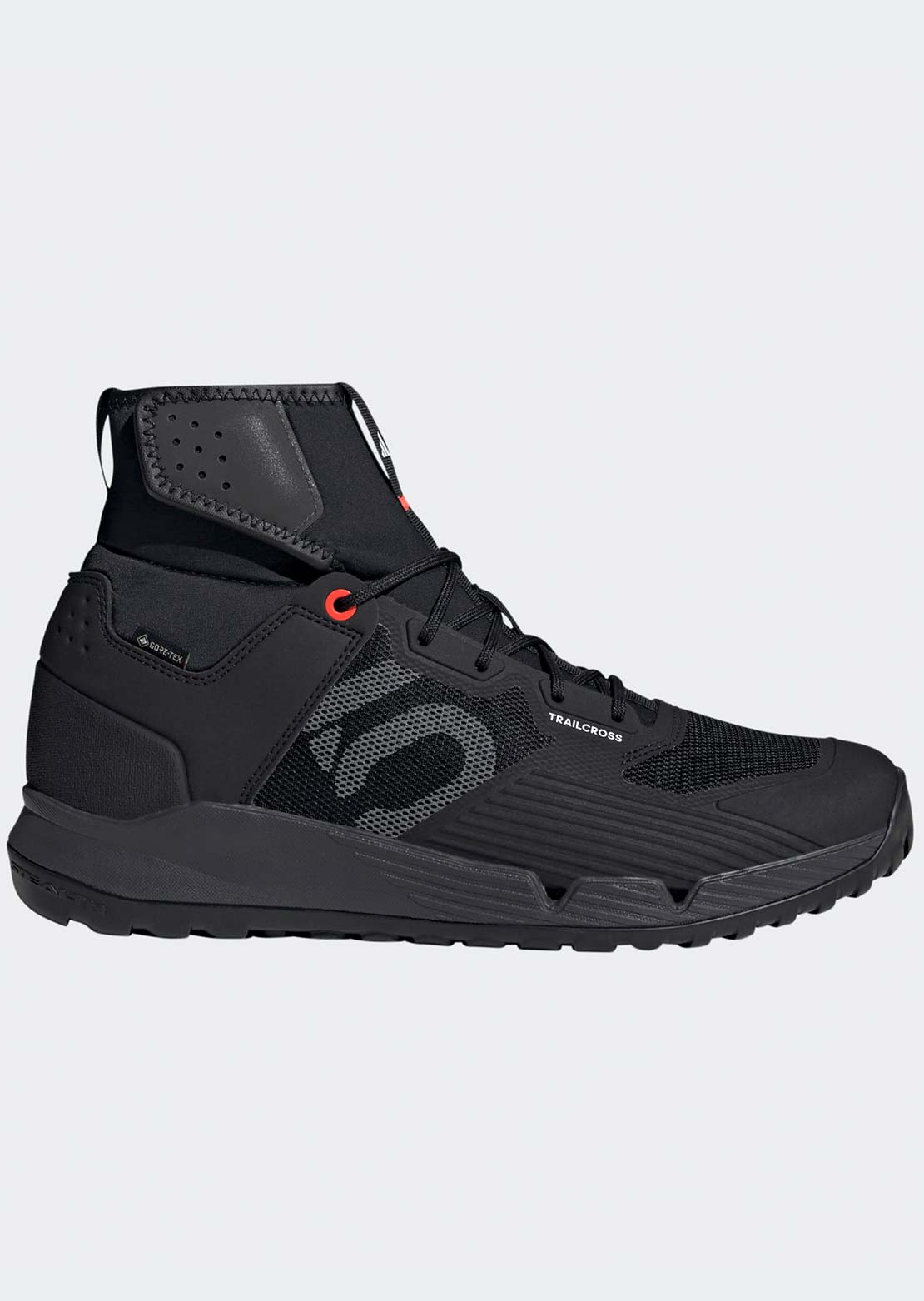 Five Ten Men's Trailcross GTX Mountain Bike Shoes Core Black/Grey/Solar Red