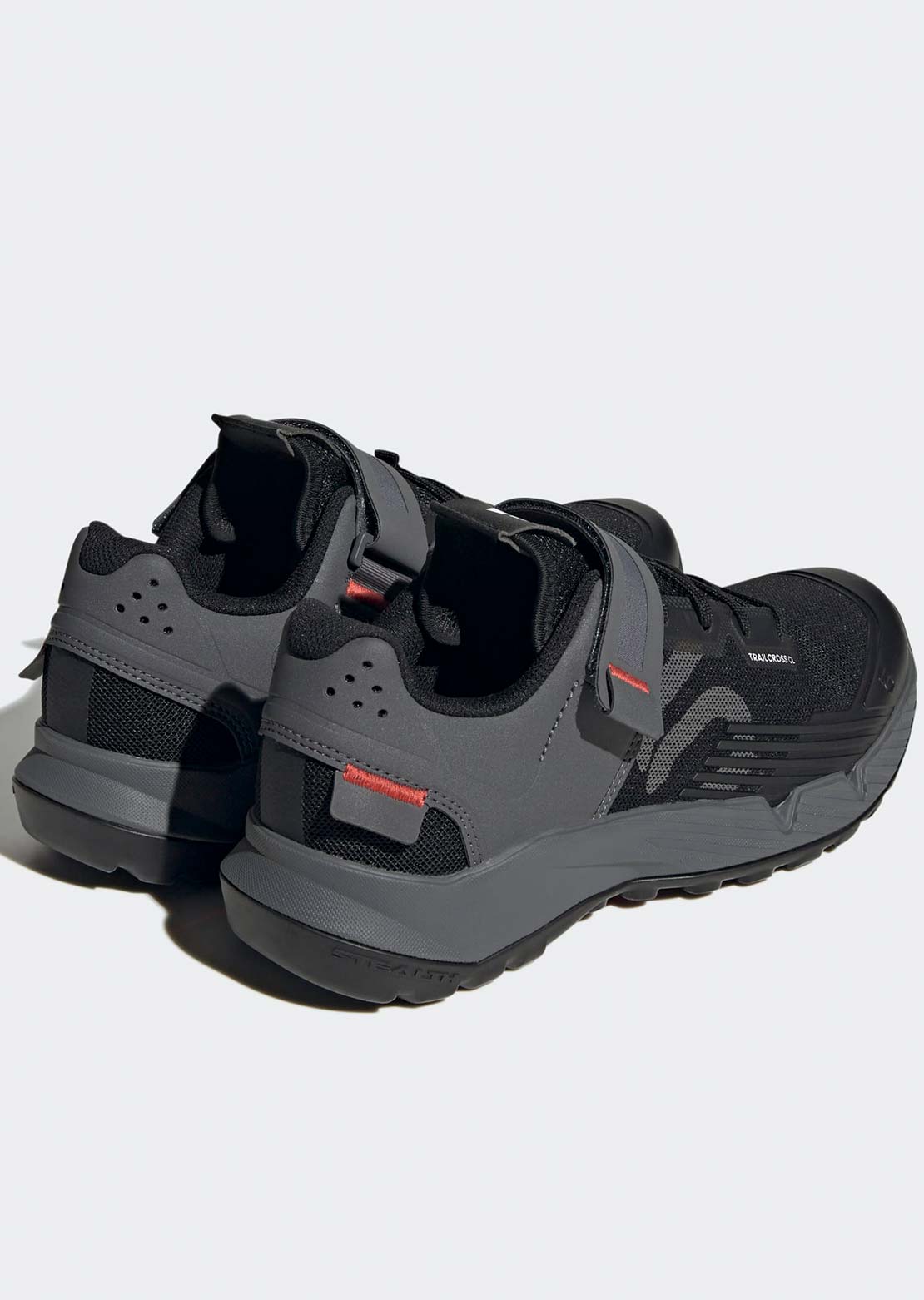 Five Ten Women's 5.10 Trailcross Clip-In Mountain Bike Shoes Core Black/Grey Three/Red