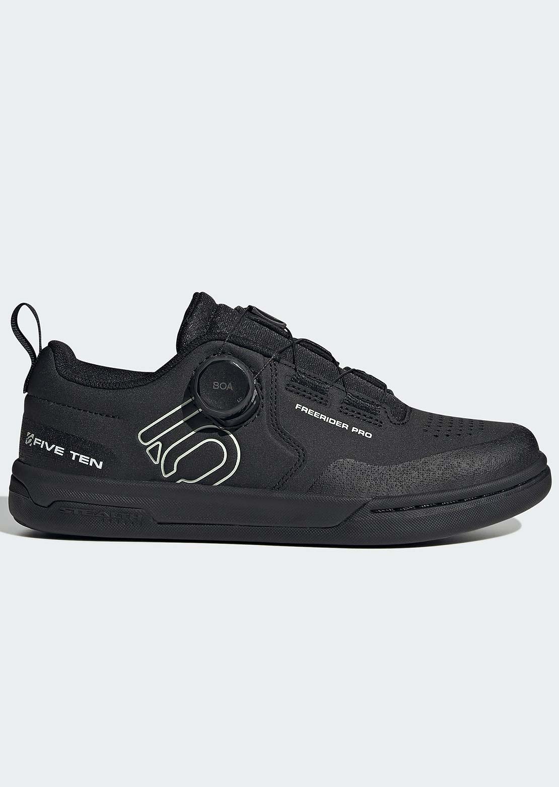 Five Ten Women's Freerider Pro Boa Mountain Bike Shoes Core Black/Linen Green/Ftwr White