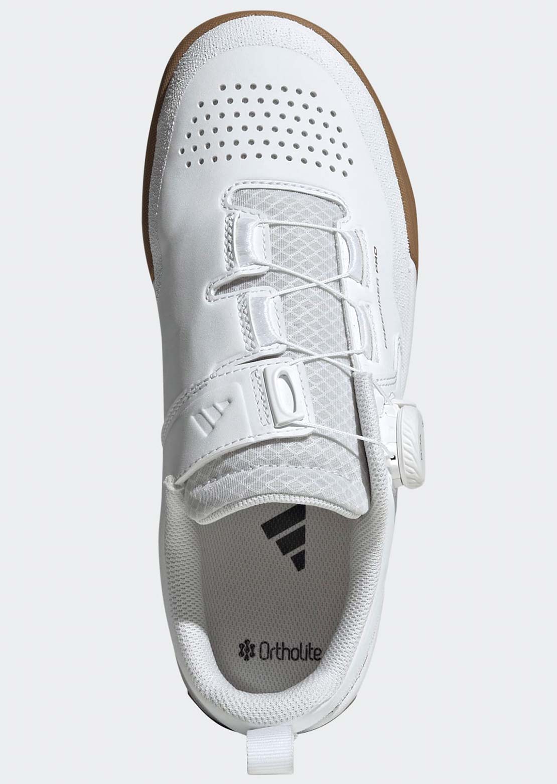 Five Ten Women's Freerider Pro Boa Mountain Bike Shoes FTWR White/Warm Clay/Gray Three