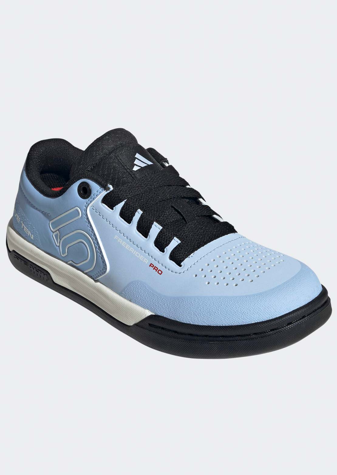 Five Ten Women's Freerider Pro Mountain Bike Shoes Crystal Sky/Off White/Glow Blue