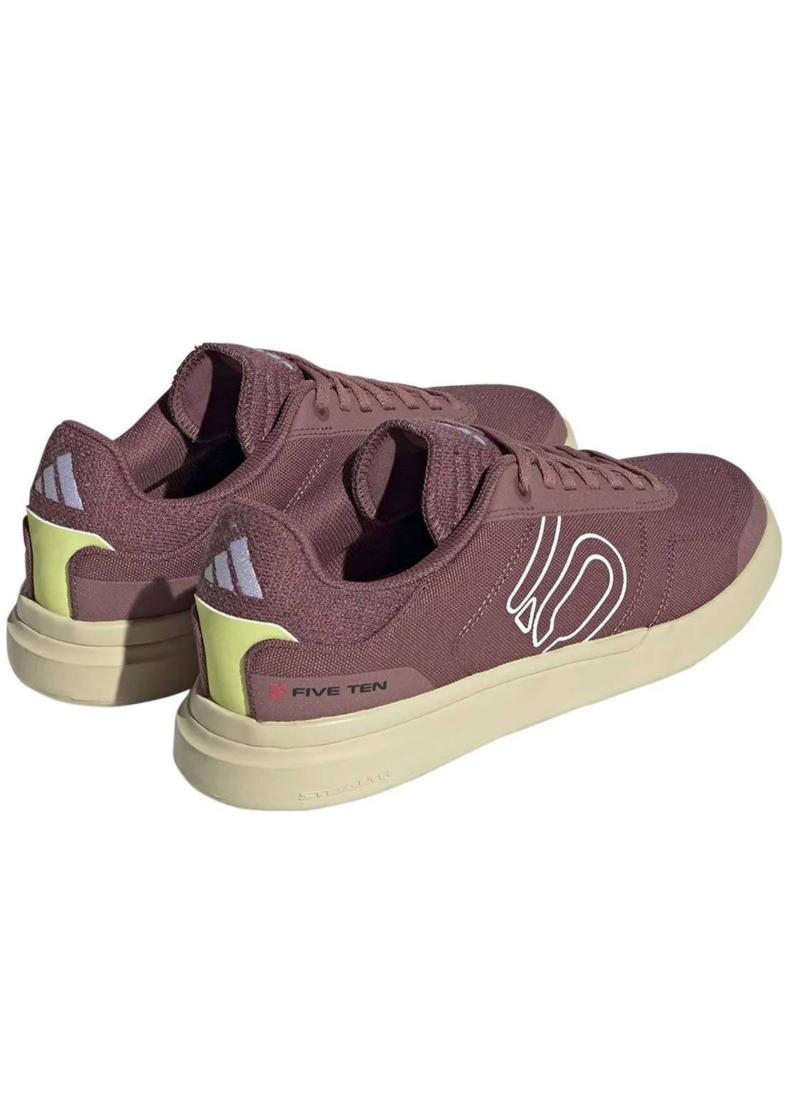 Five Ten Women's Sleuth Deluxe Canvas Flat Shoes Quiet Crimson/Ftwr White/Core Black