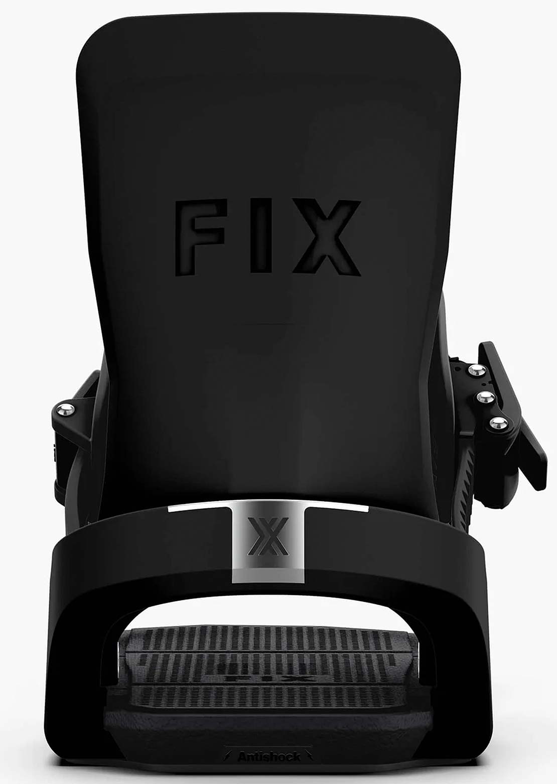Fix Unisex Block 3 Snowboard Bindings True Black