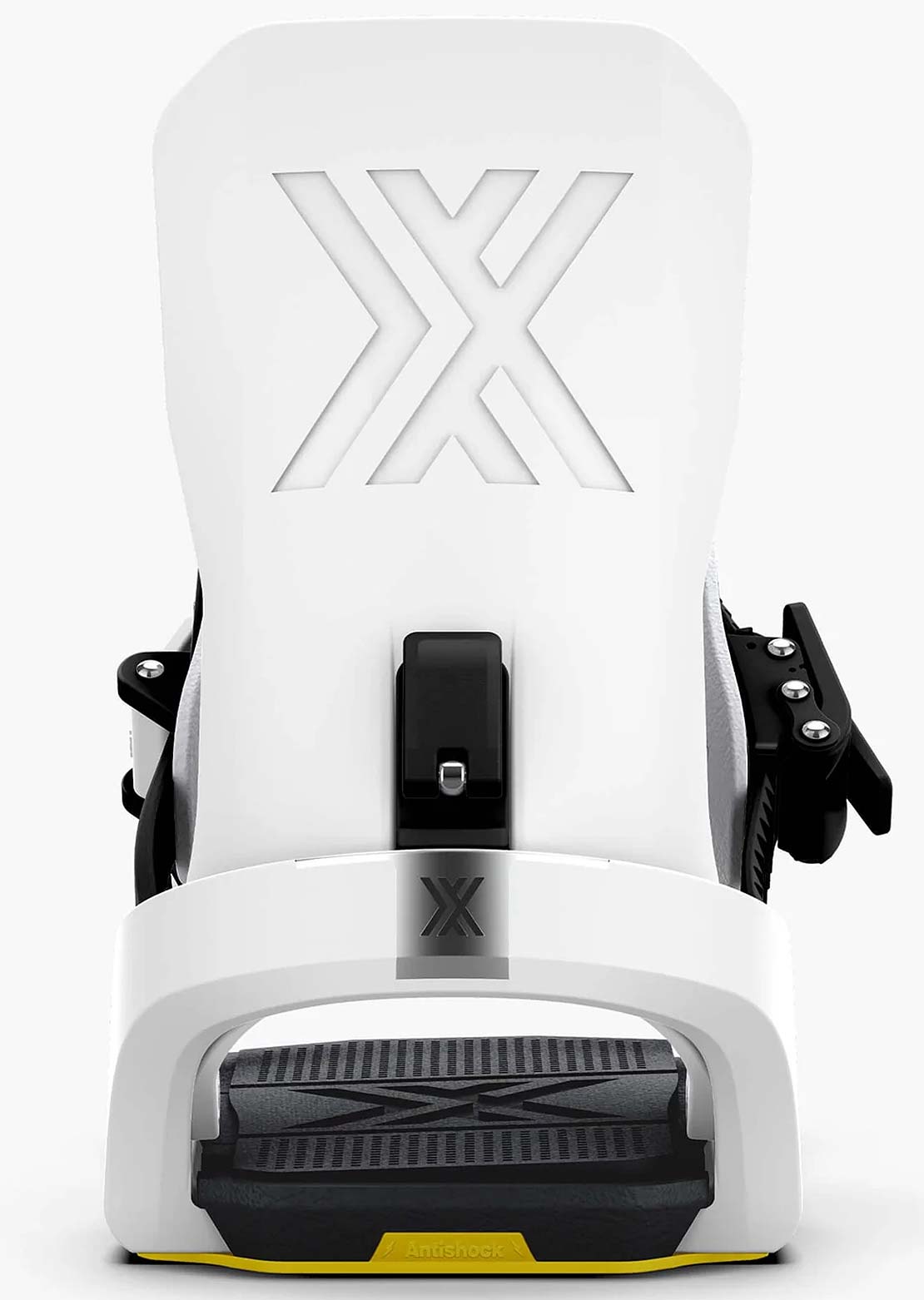 Fix Unisex Block 5 Snowboard Bindings Frost White
