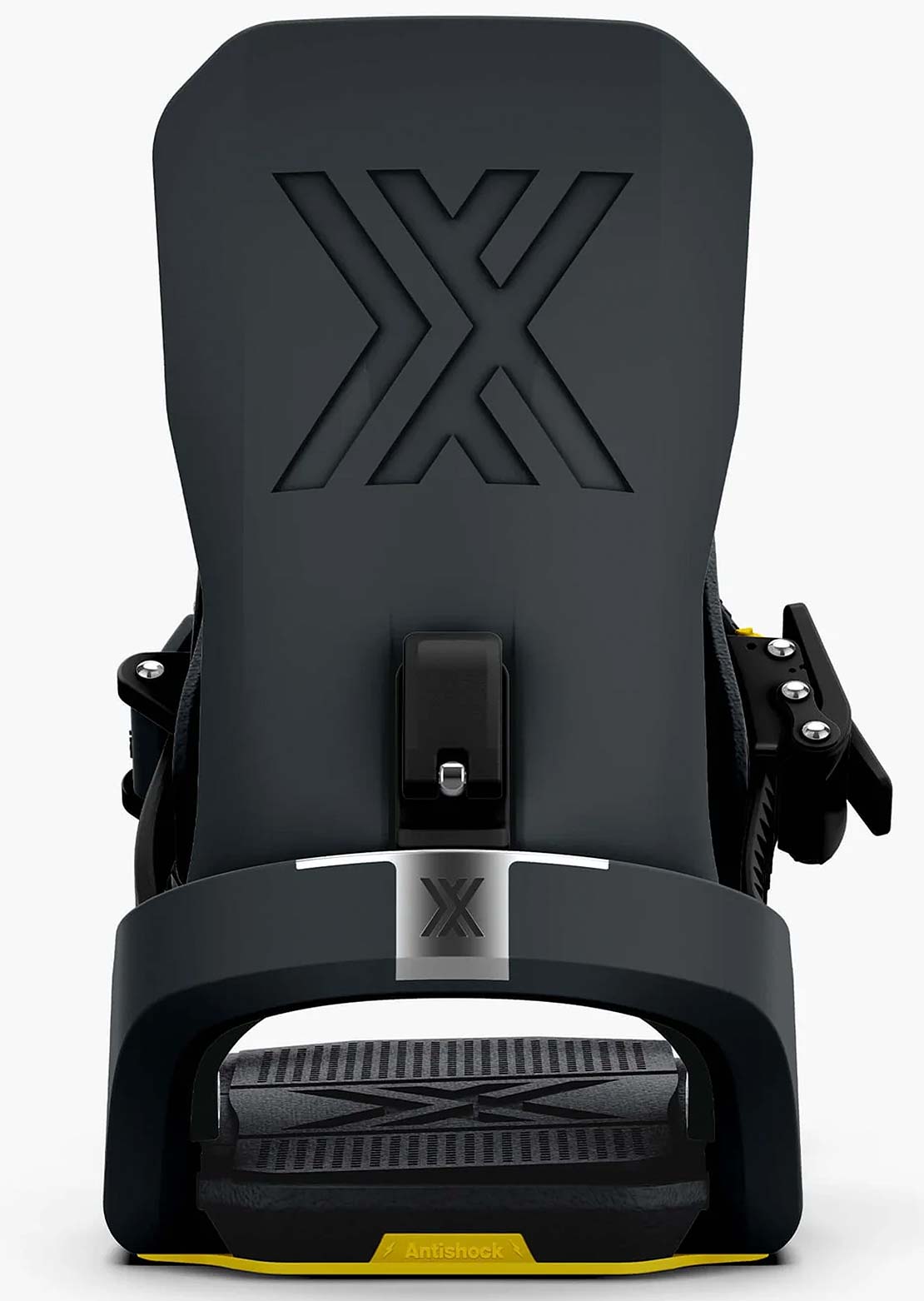 Fix Unisex Block 5 Snowboard Bindings Storm Grey