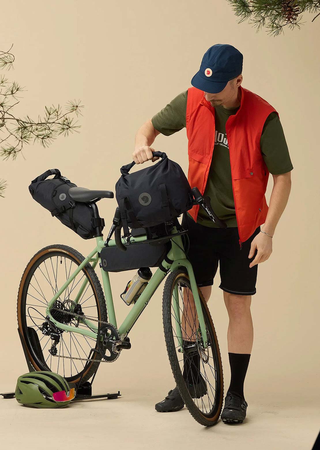 Fjallraven Hoja Handlebar Rolltop Black