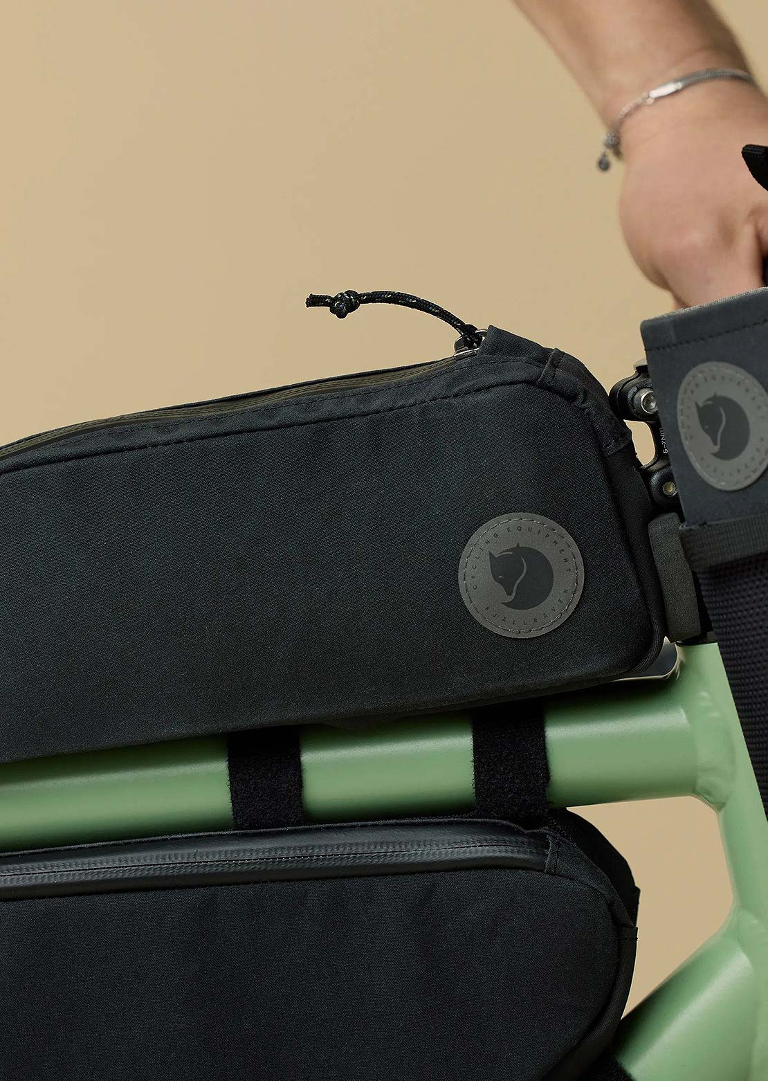 Fjallraven Hoja Top Tube Bag Black