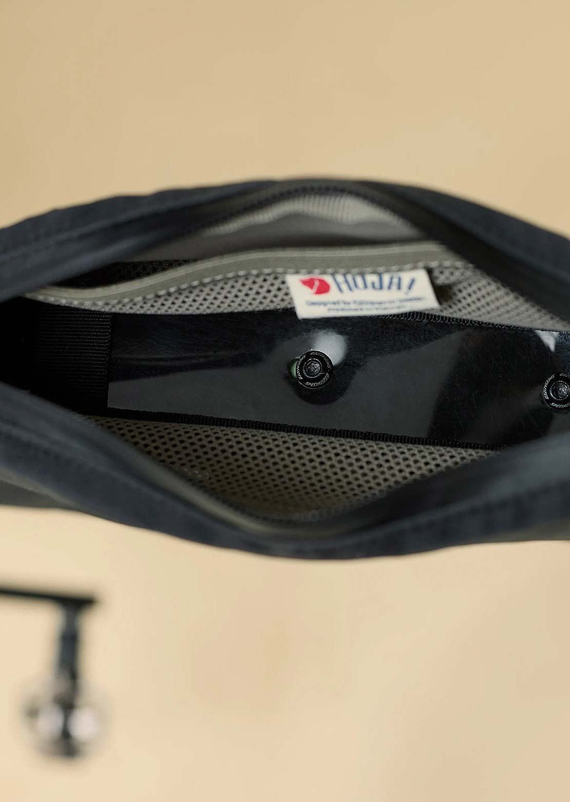 Fjallraven Hoja Top Tube Bag Black