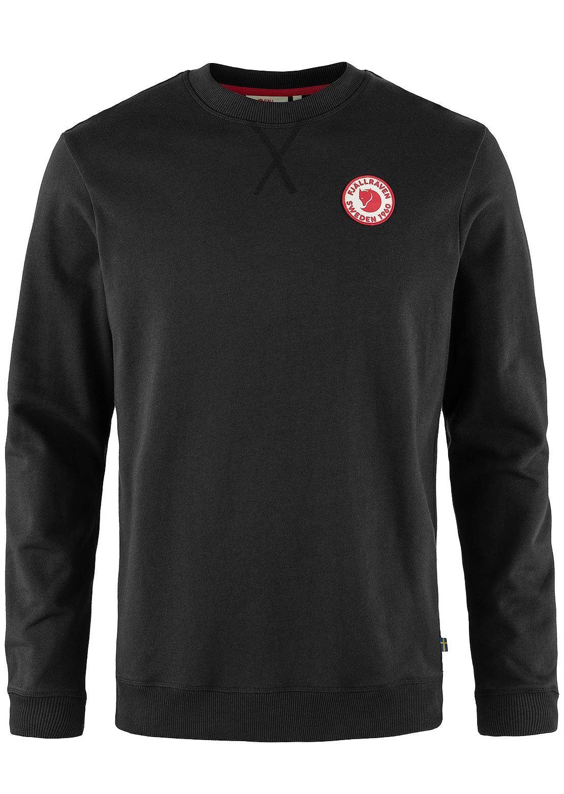 Fjallraven Men's 1960 Logo Badge Sweater Black