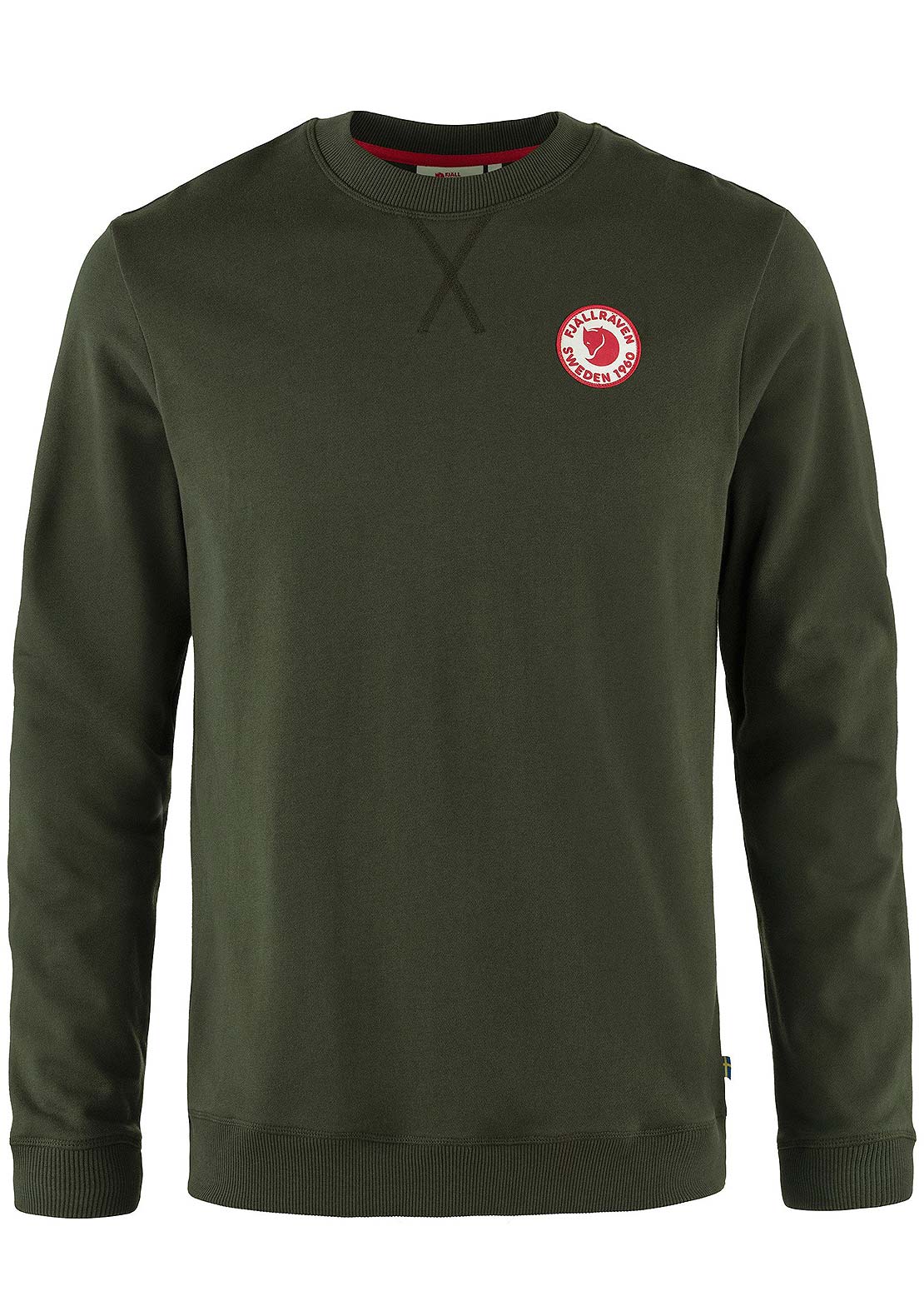 Fjallraven Men's 1960 Logo Badge Sweater Deep Forest