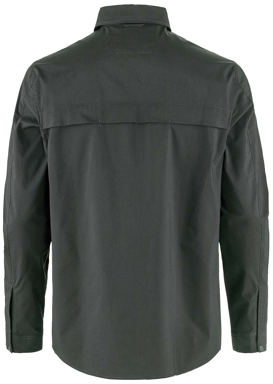 Fjallraven Men&#39;s Abisko Trail Button Up Shirt Dark Grey