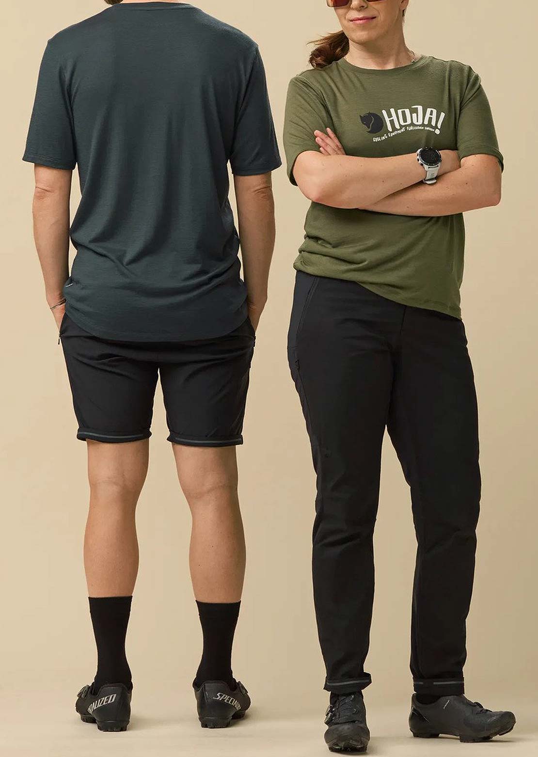 Fjallraven Men's Hoja Wool T-Shirt Laurel Green