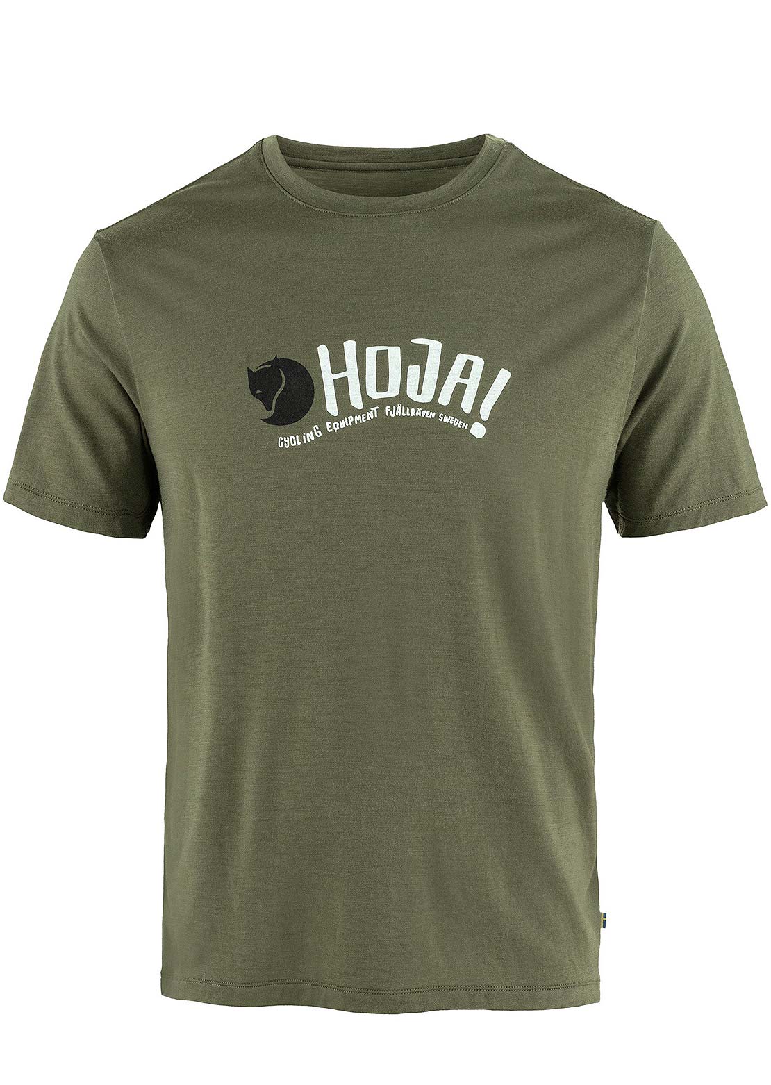 Fjallraven Men's Hoja Wool T-Shirt Laurel Green