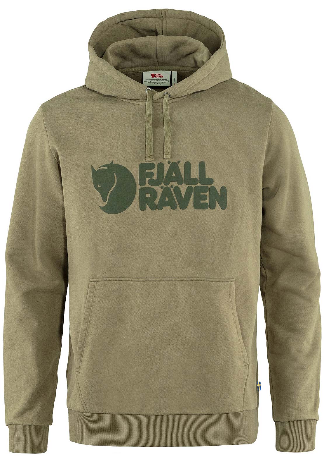 Fjallraven Men's Logo Hood Light Olive