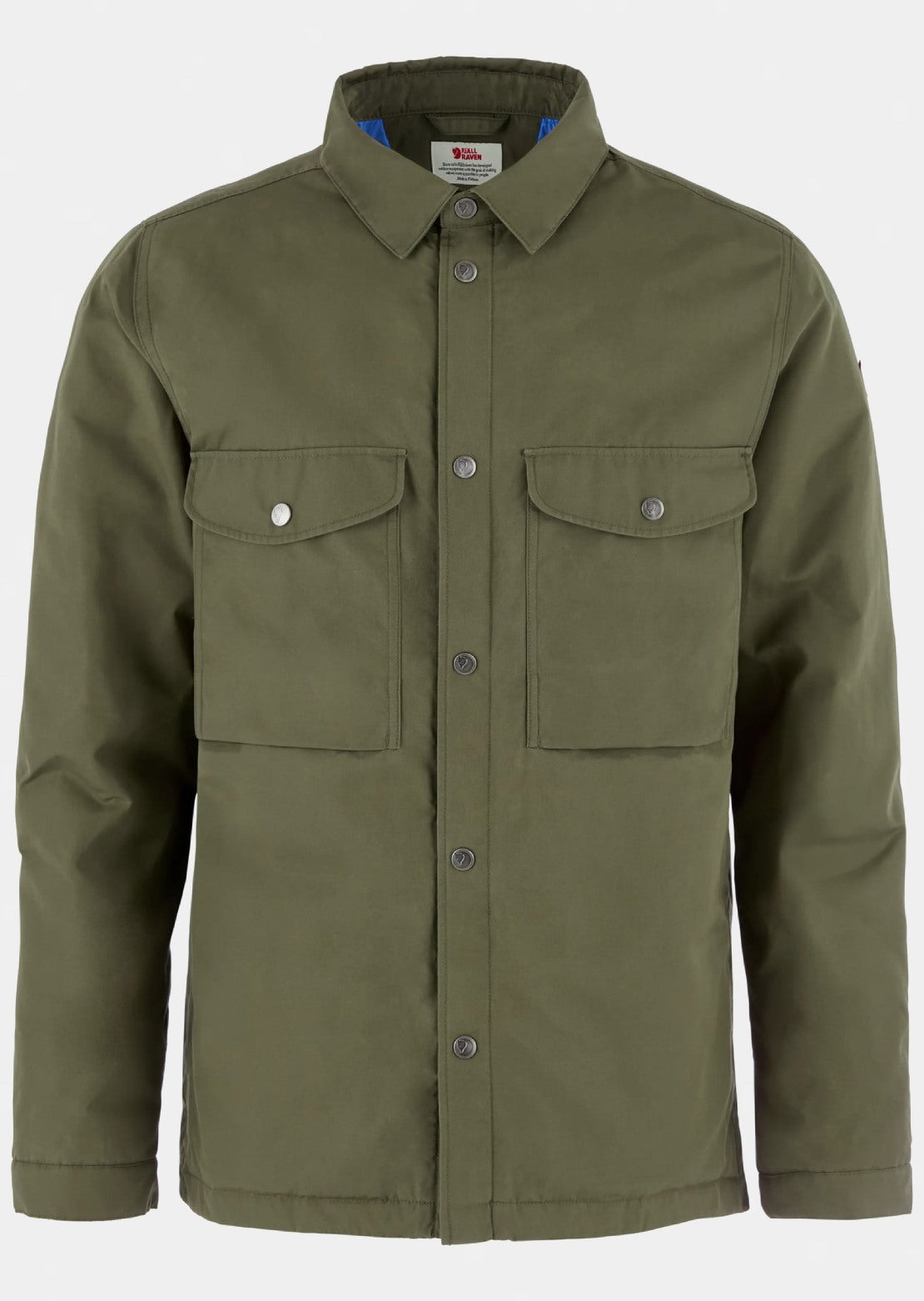 Fjallraven Men's Ovik Down Shirt Jacket Laurel Green