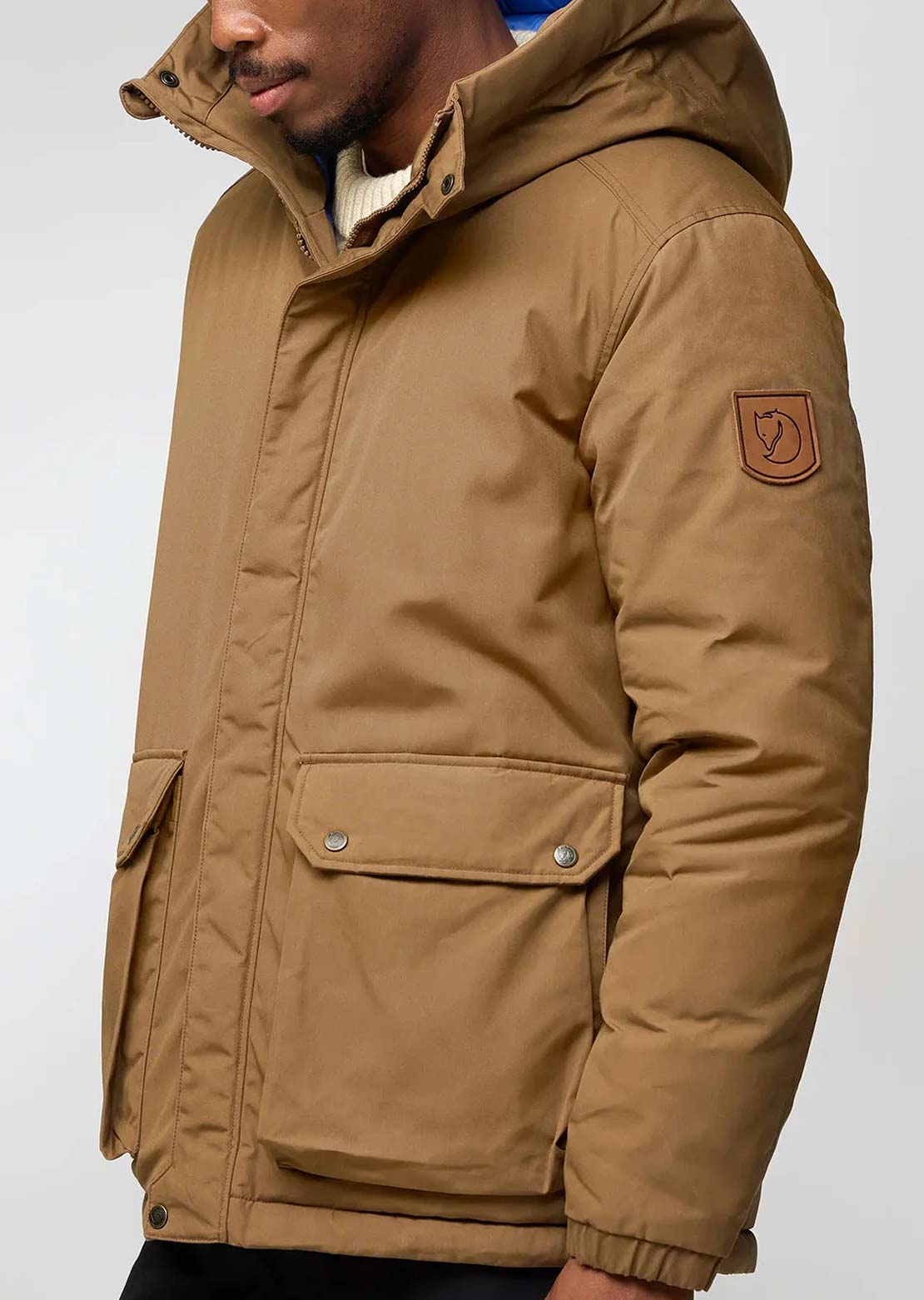 Fjallraven Men's Ovik Padded Jacket Wood Brown