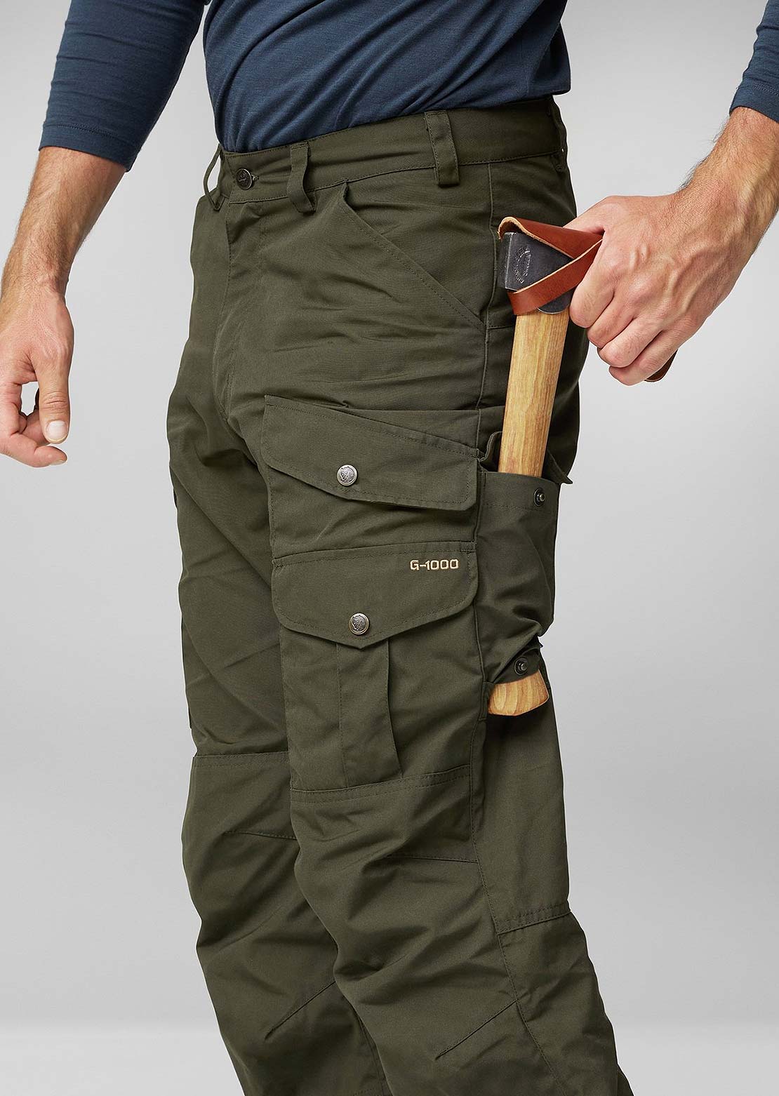 Fjallraven Men's Vidda Pro Regular Trousers Suede Brown