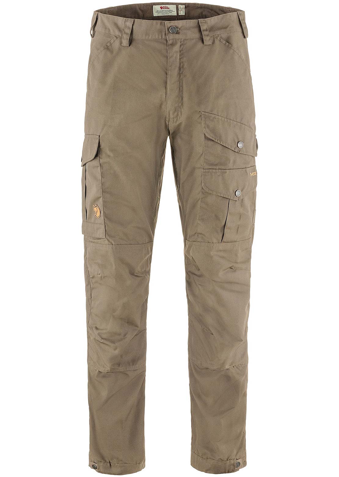 Fjallraven Men's Vidda Pro Regular Trousers Suede Brown