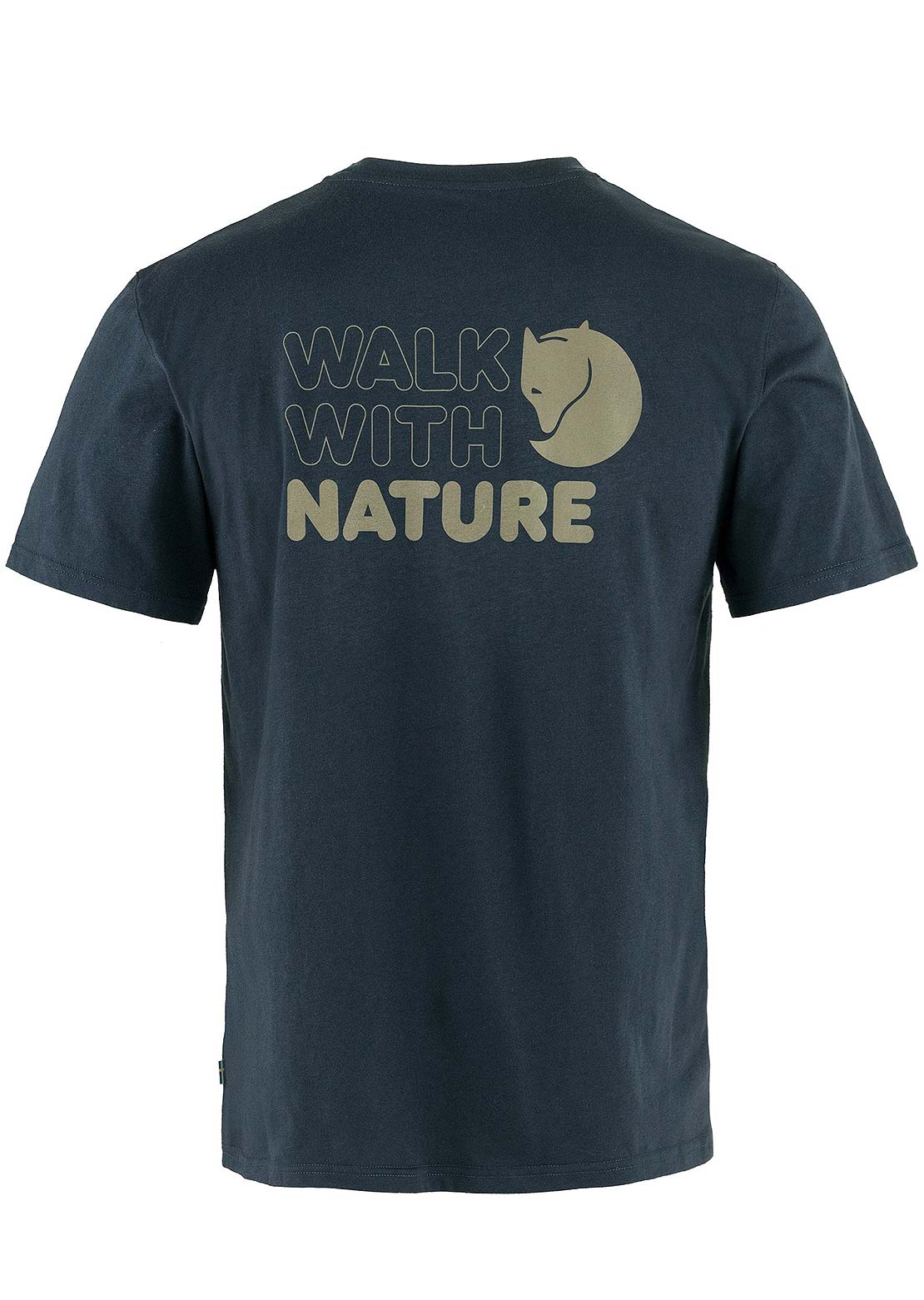 Fjallraven Men&#39;s Walk With Nature T-Shirt Dark Navy