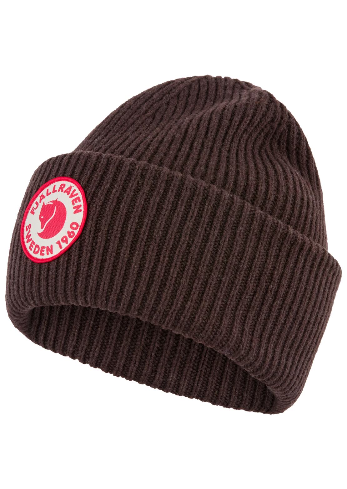 Fjallraven Unisex 1960 Logo Beanie Black Oak